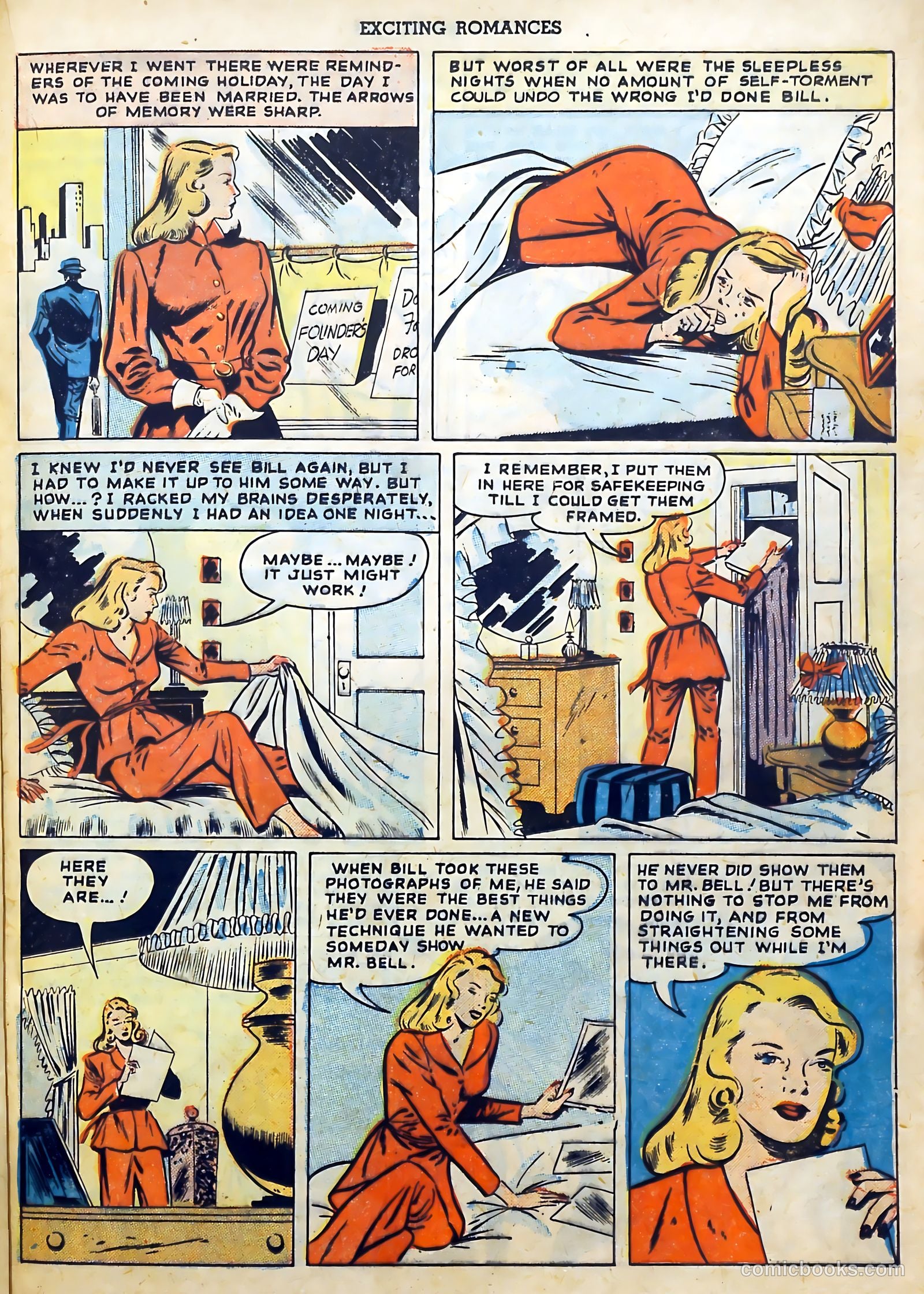 Exciting Romances #1 — page 21 of 36