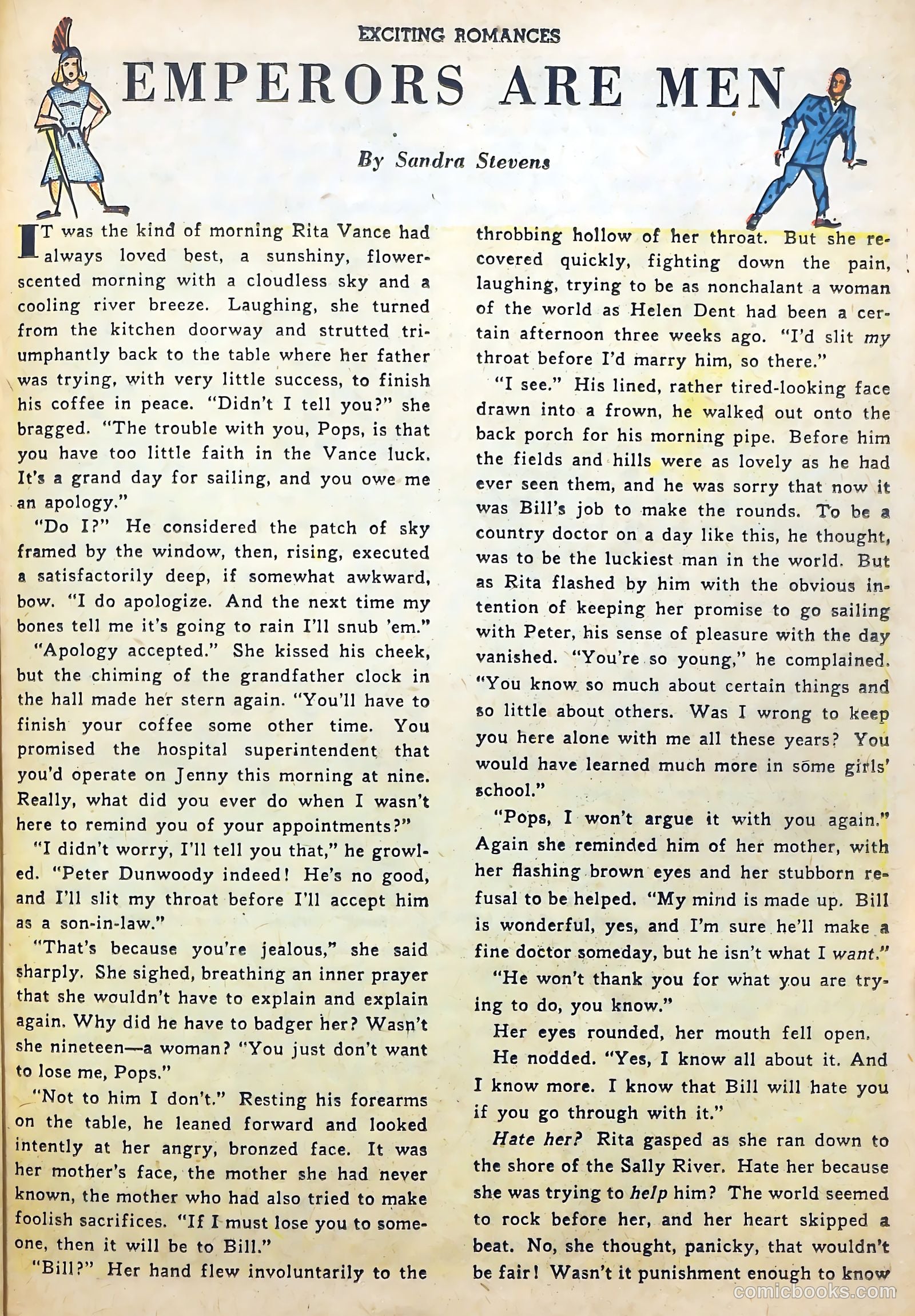 Exciting Romances #1 — page 23 of 36