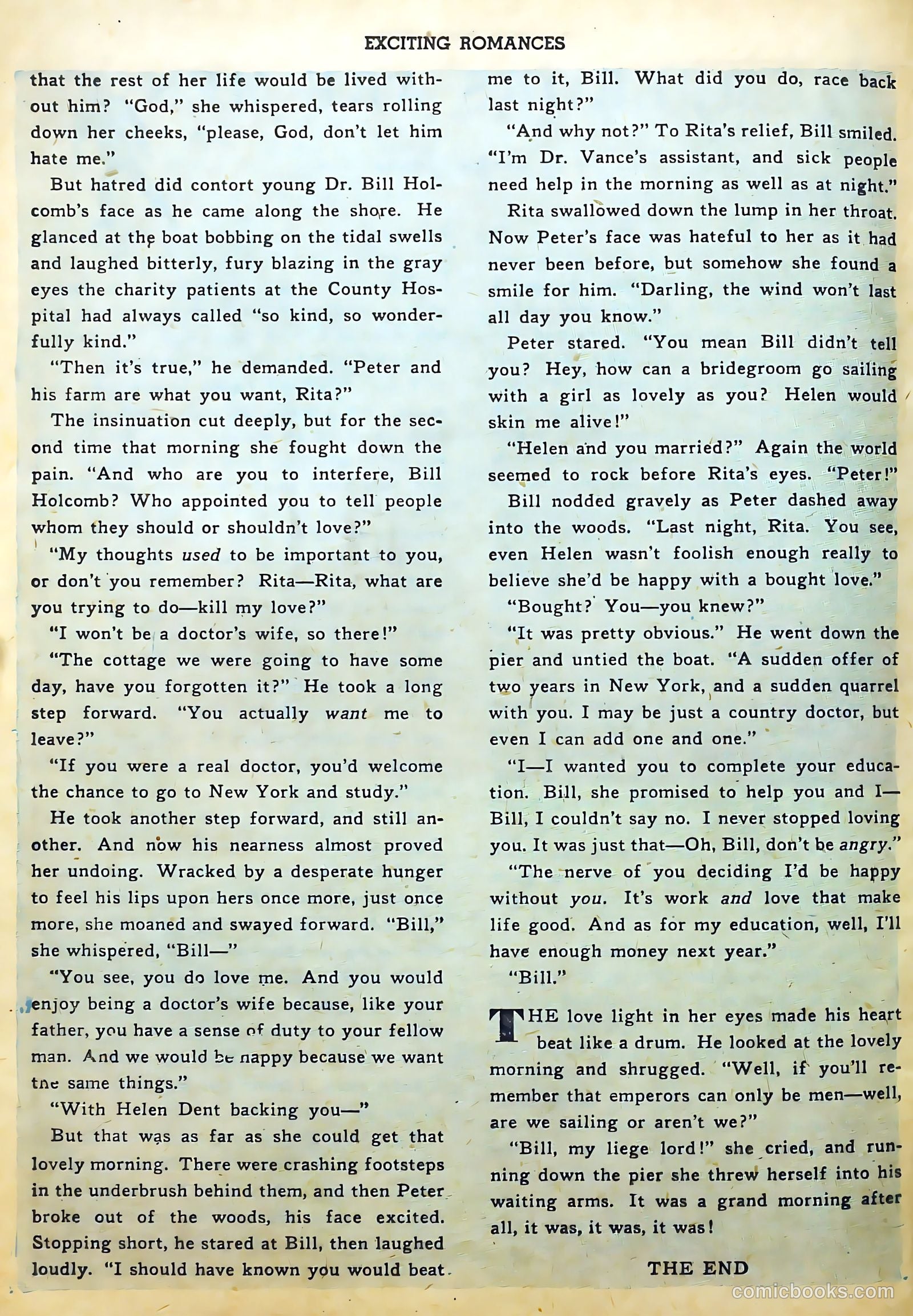 Exciting Romances #1 — page 24 of 36