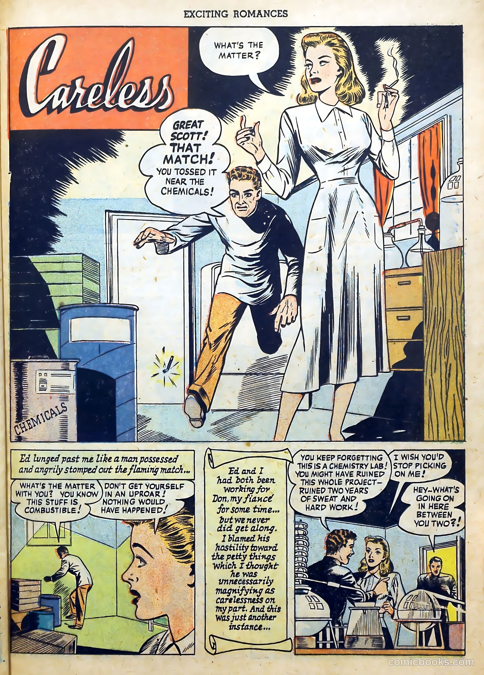Exciting Romances #1 — page 25 of 36