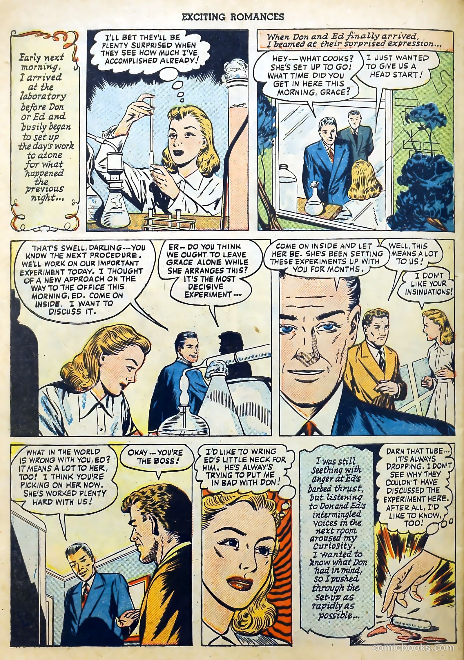 Exciting Romances #1 — page 30 of 36