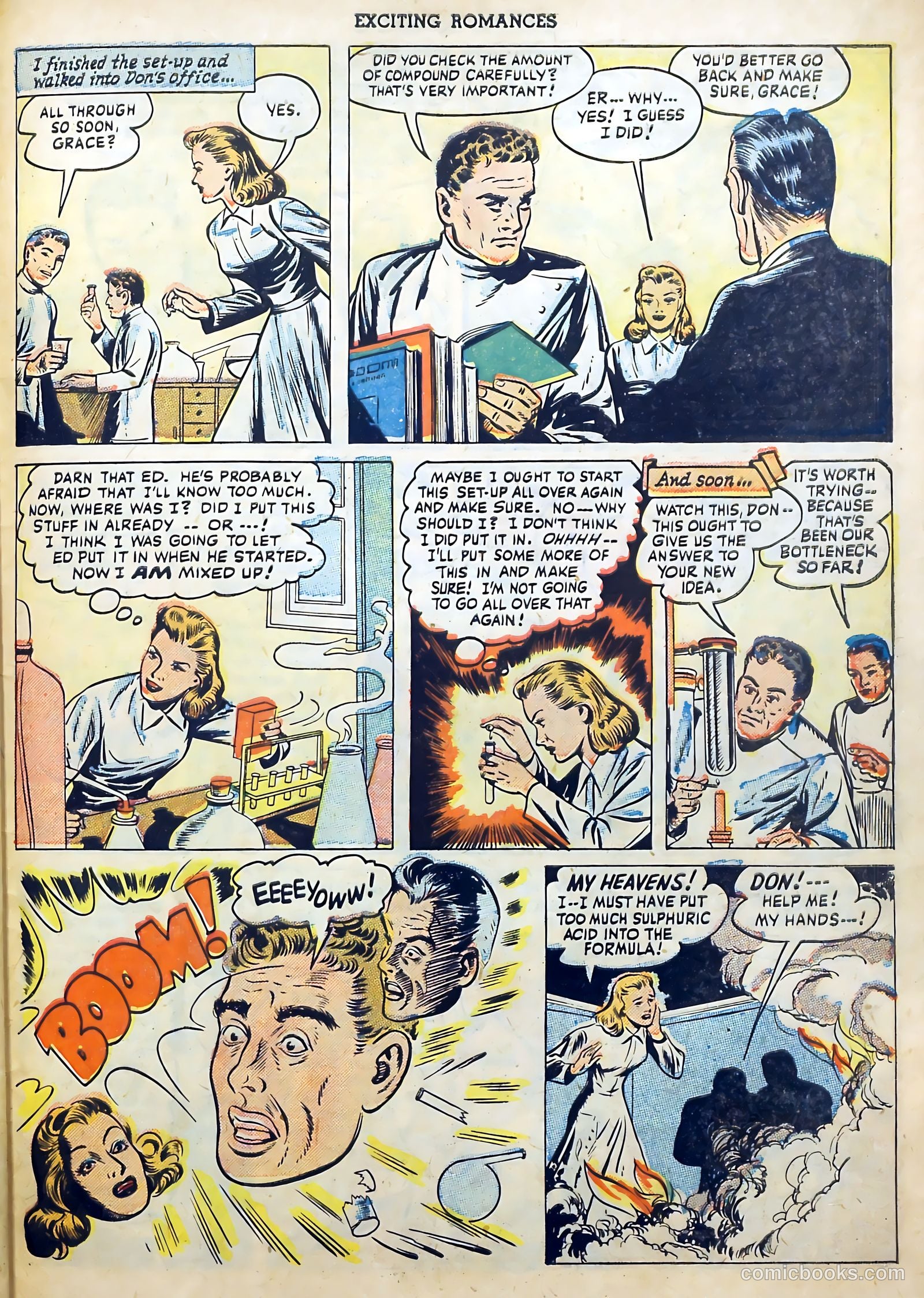 Exciting Romances #1 — page 31 of 36