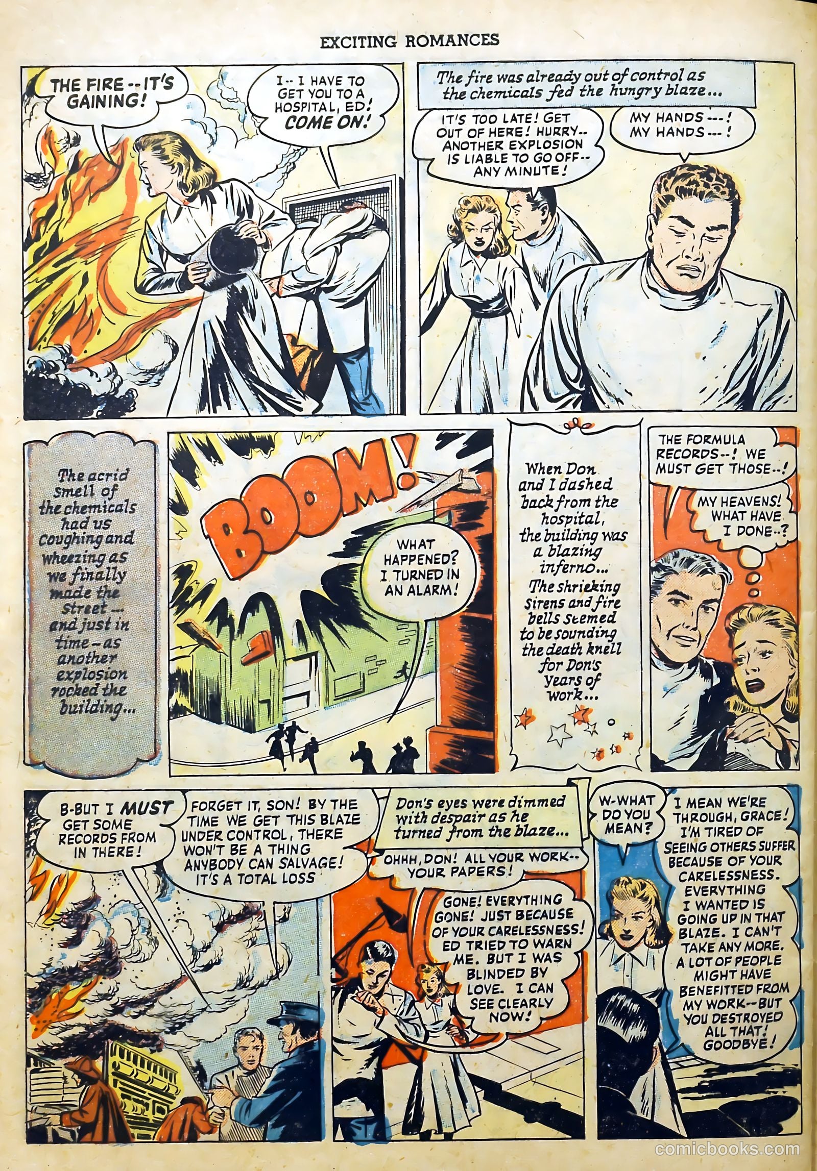 Exciting Romances #1 — page 32 of 36