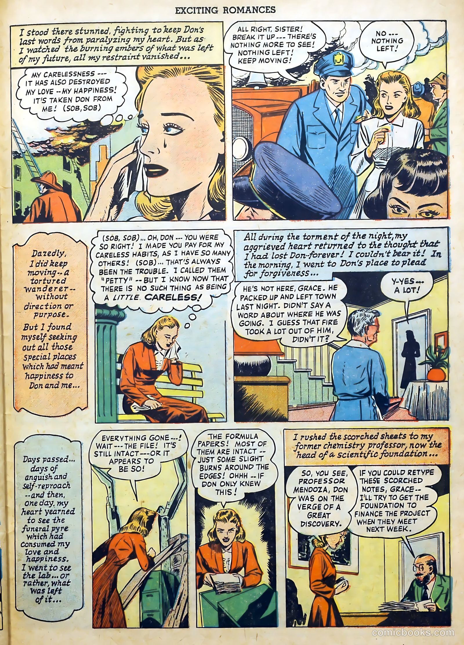 Exciting Romances #1 — page 33 of 36