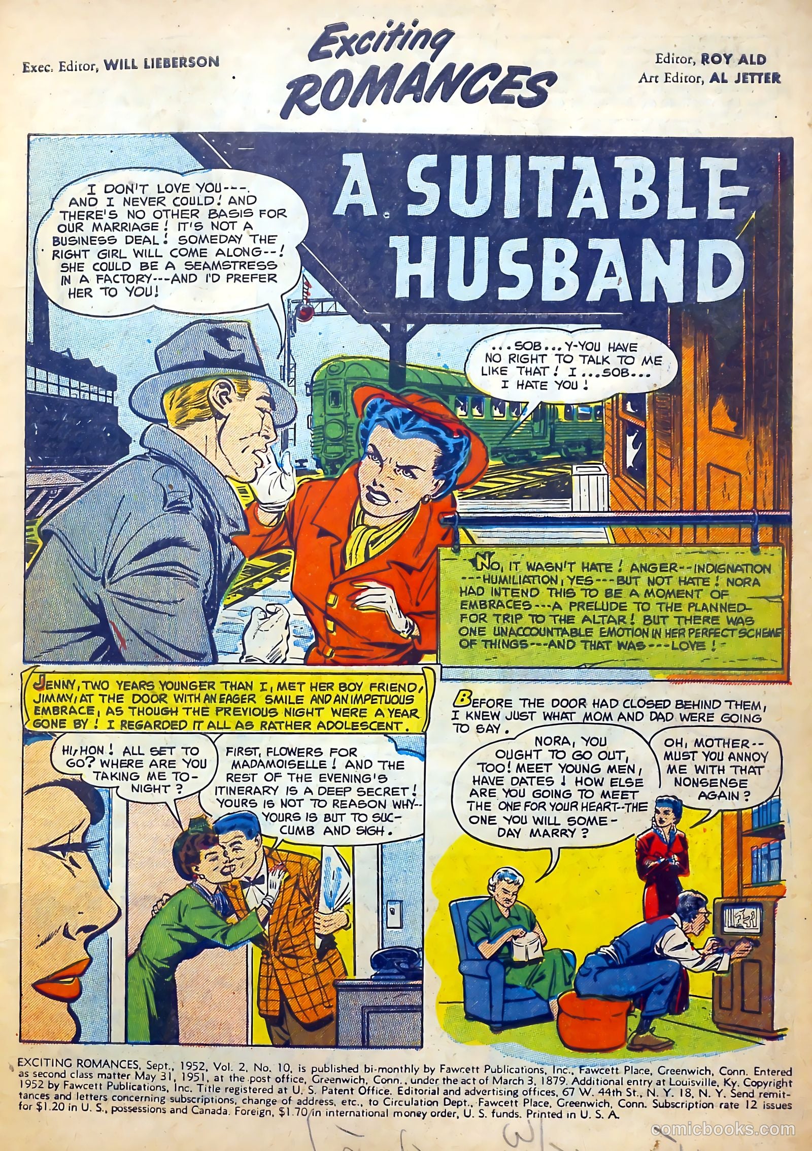 Exciting Romances #10 — page 3 of 36