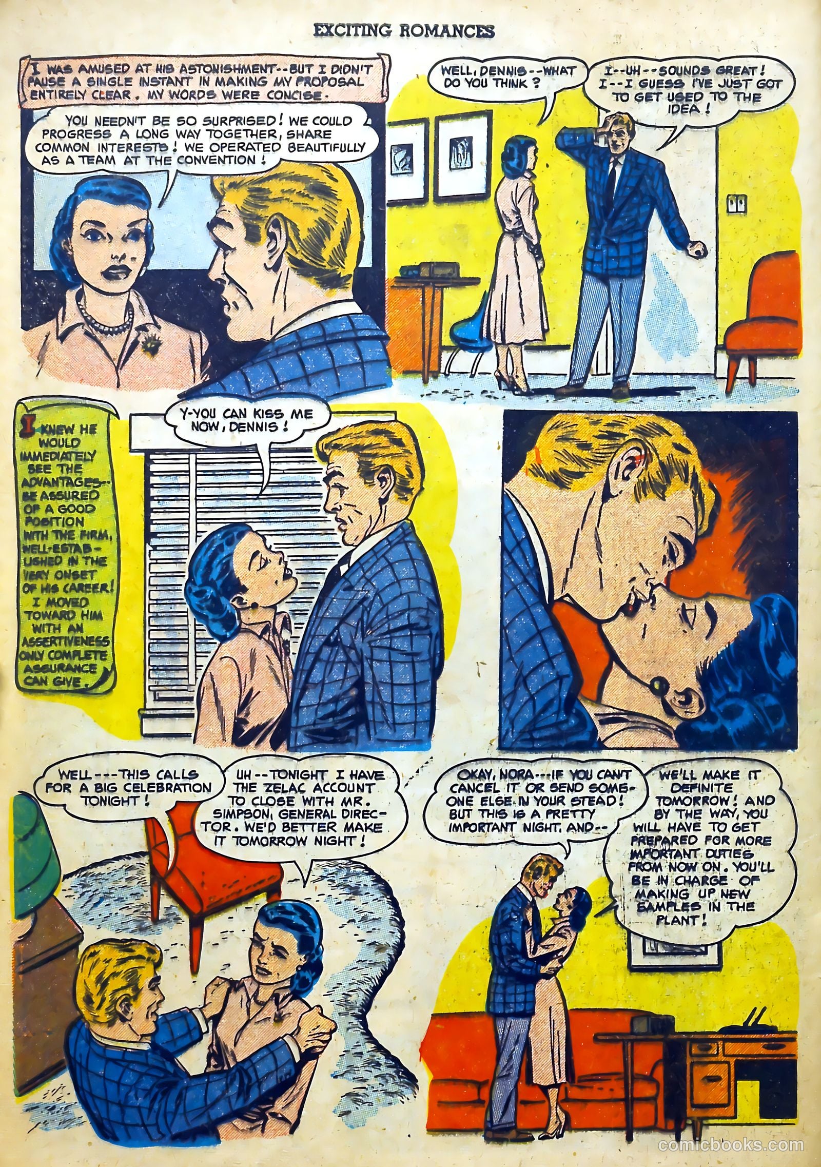 Exciting Romances #10 — page 8 of 36