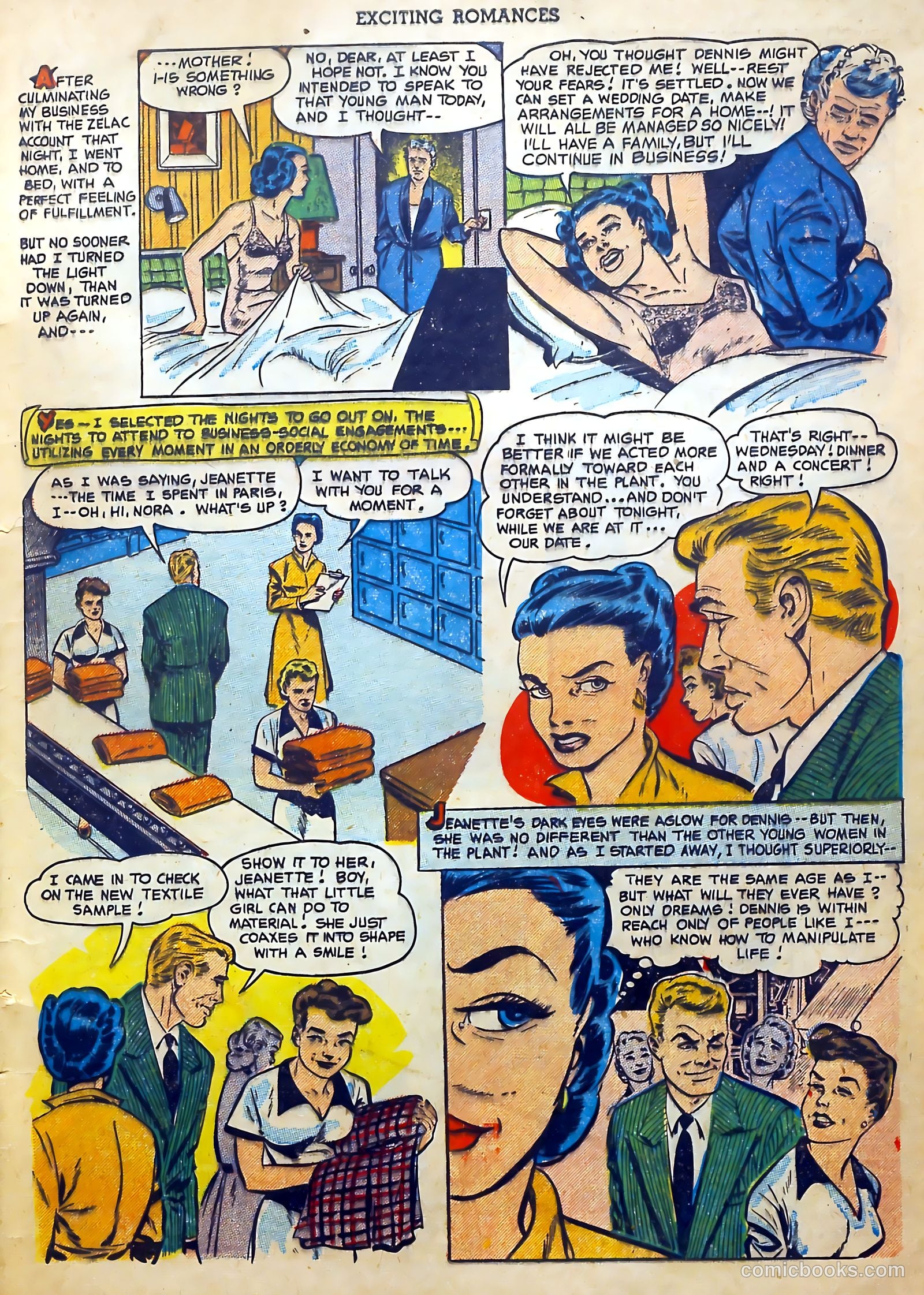 Exciting Romances #10 — page 9 of 36