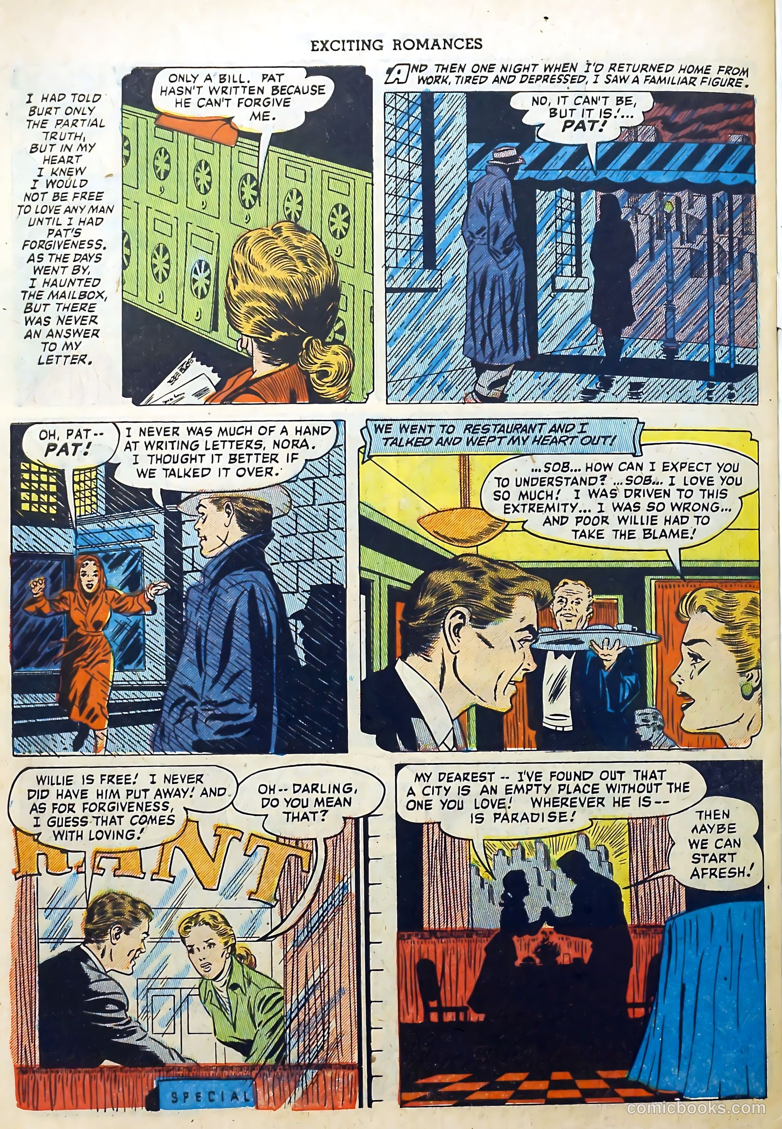 Exciting Romances #11 — page 34 of 36