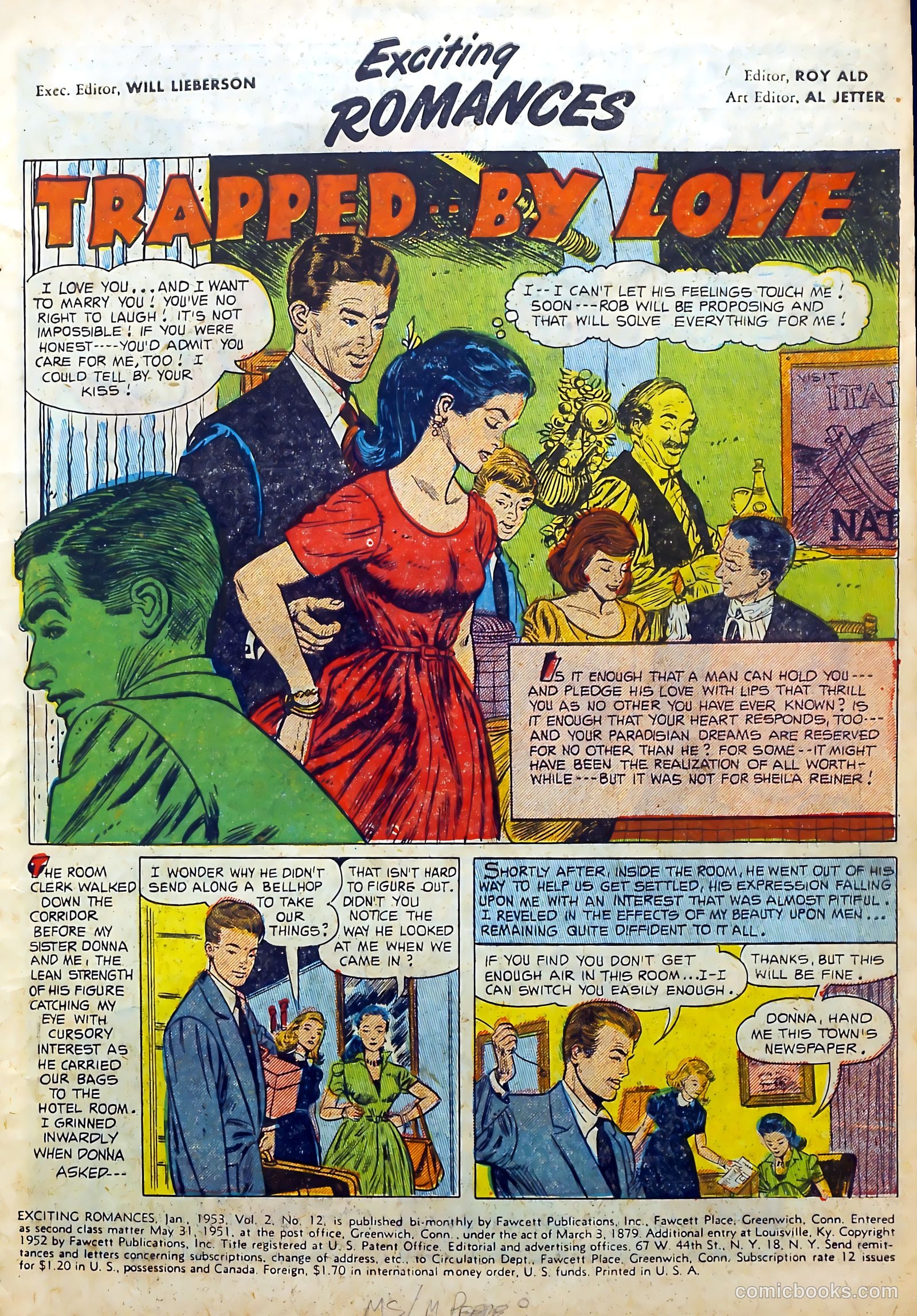 Exciting Romances #12 — page 3 of 36