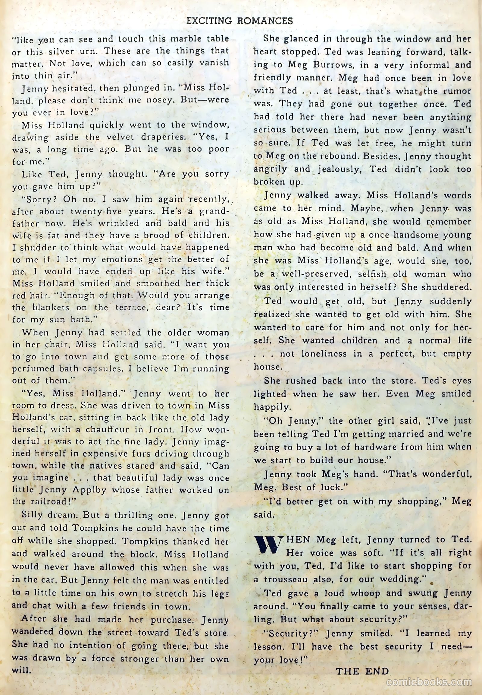 Exciting Romances #12 — page 25 of 36