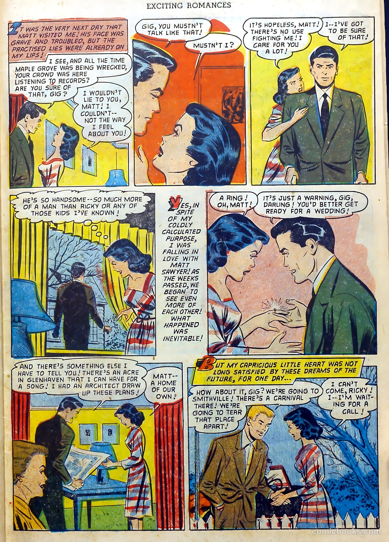 Exciting Romances #12 — page 31 of 36