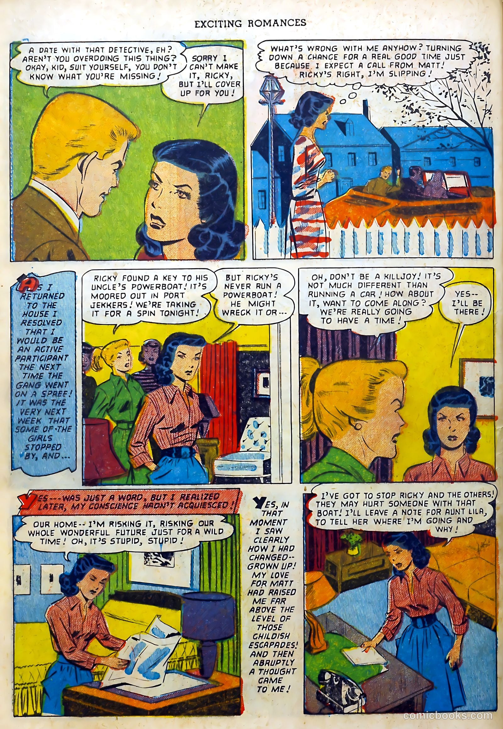 Exciting Romances #12 — page 32 of 36