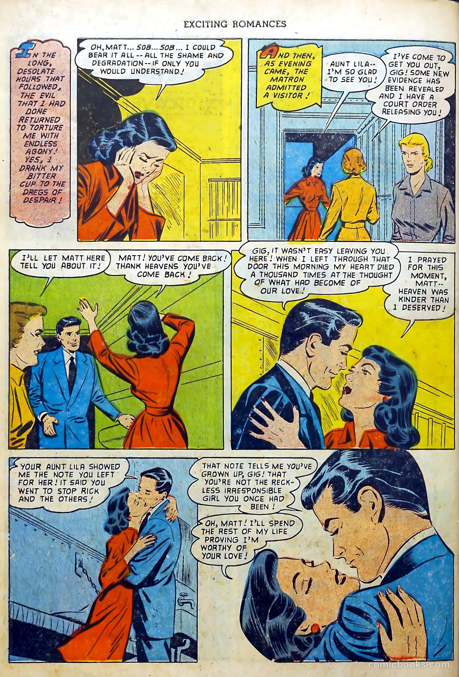 Exciting Romances #12 — page 34 of 36
