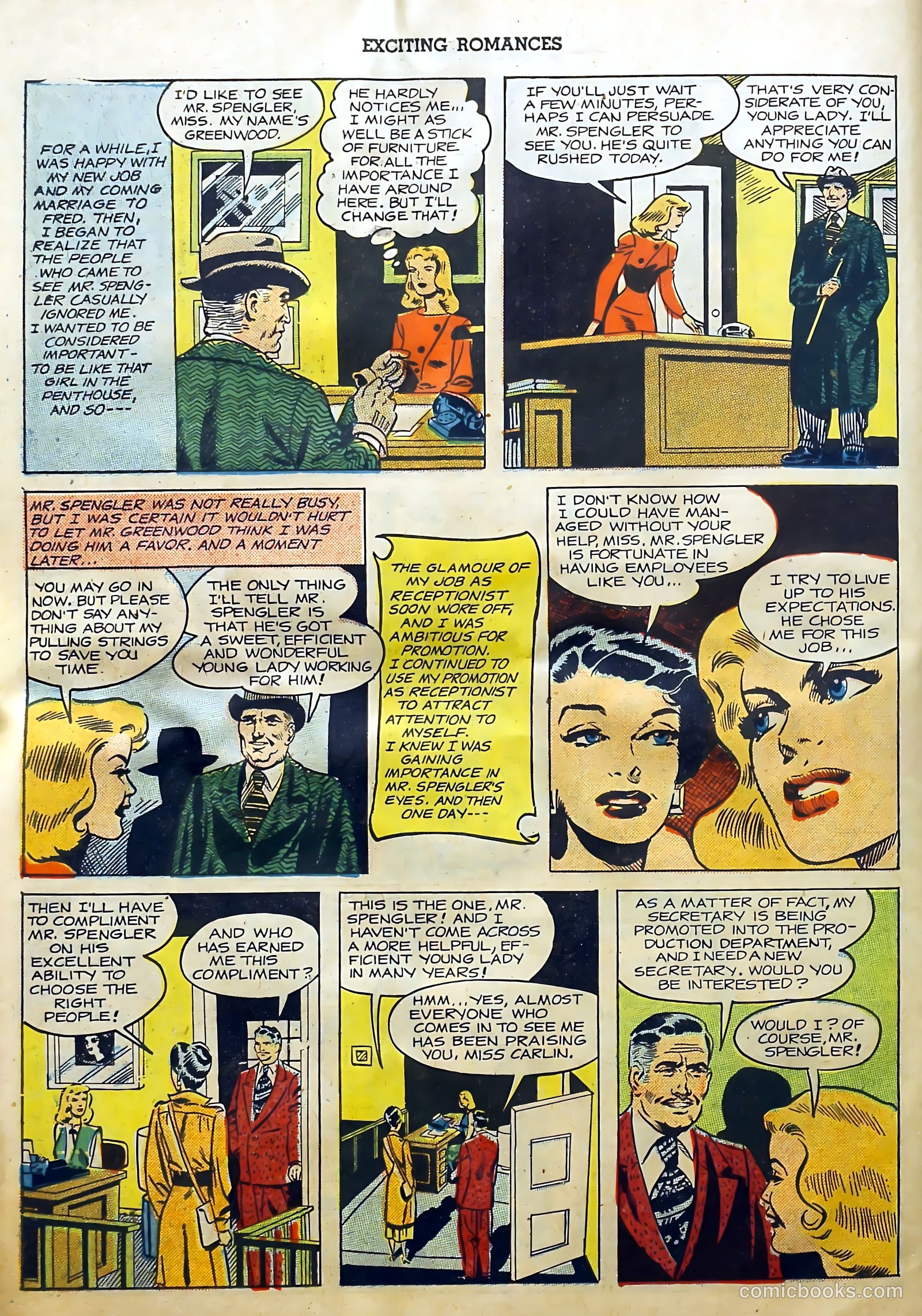 Exciting Romances #3 — page 6 of 36