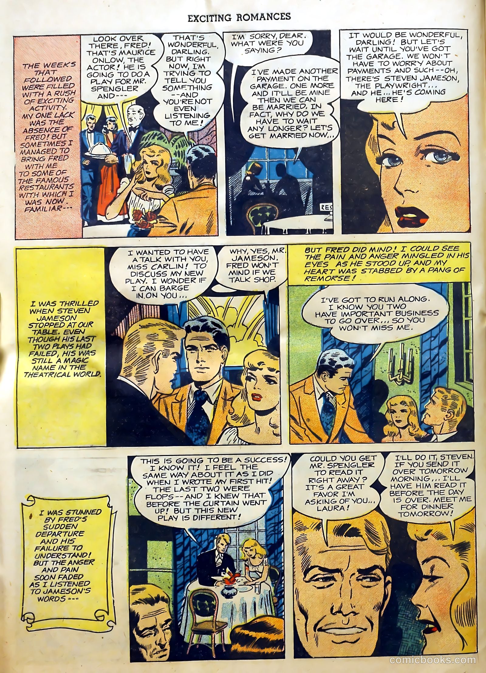 Exciting Romances #3 — page 8 of 36