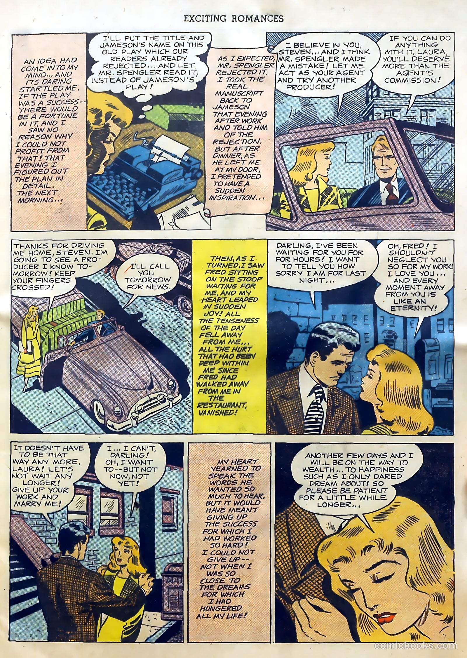 Exciting Romances #3 — page 9 of 36