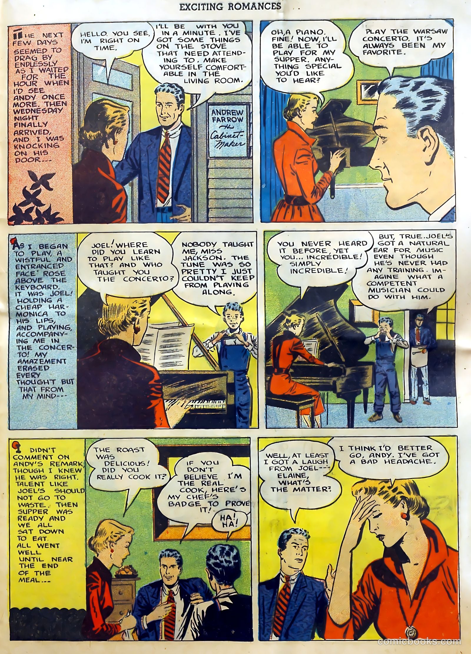 Exciting Romances #3 — page 29 of 36