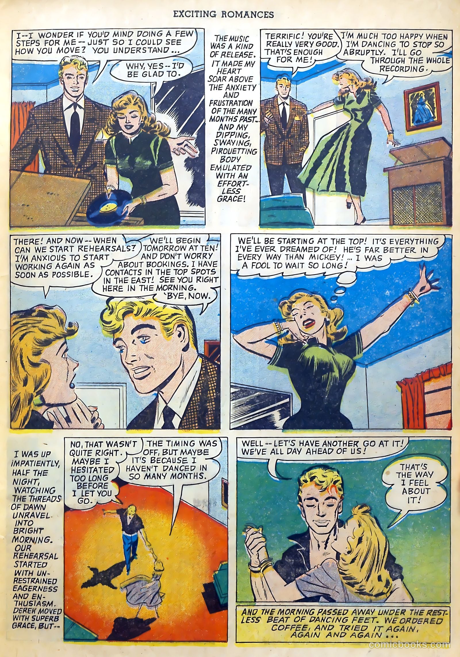 Exciting Romances #4 — page 9 of 36
