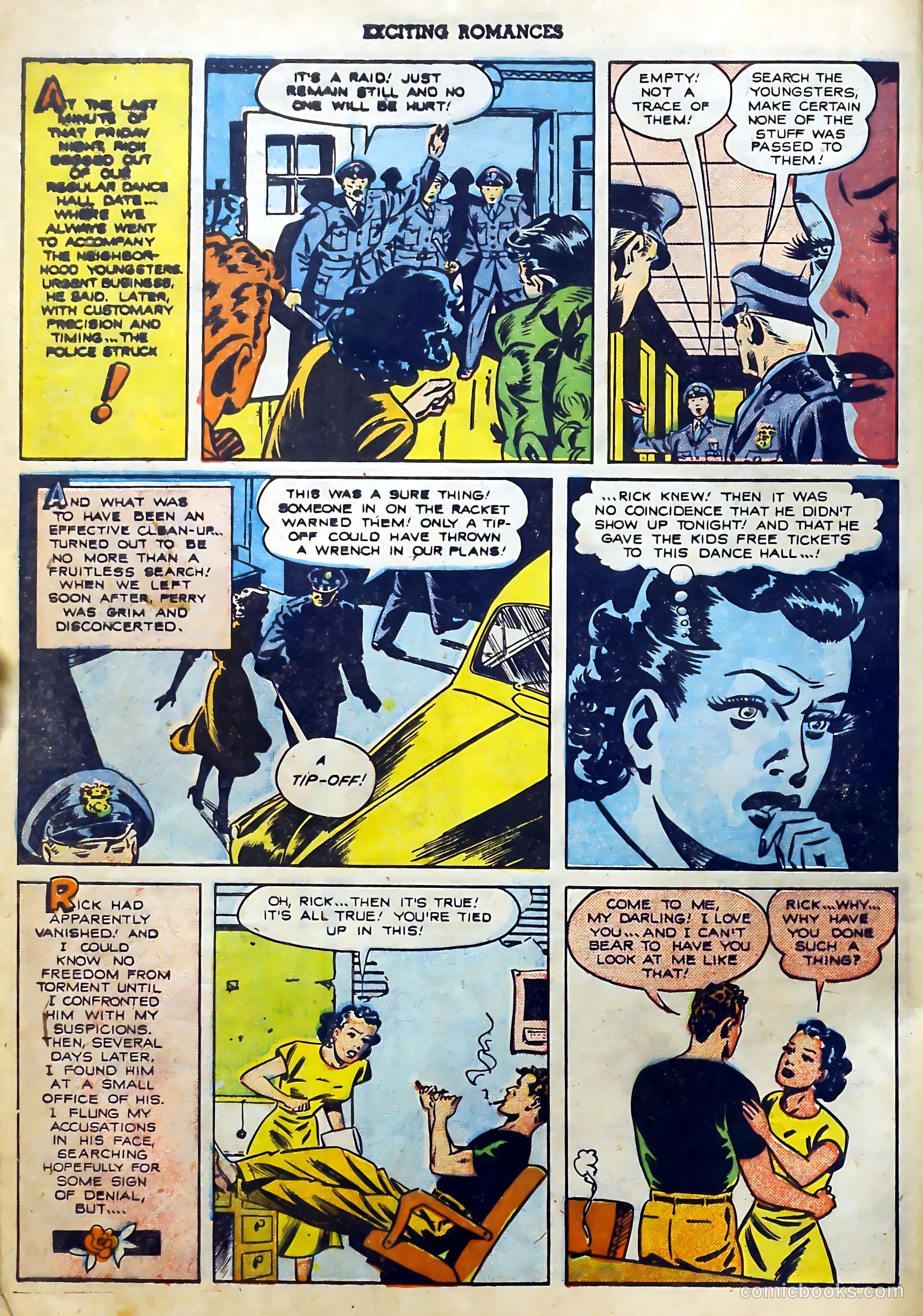 Exciting Romances #5 — page 8 of 36