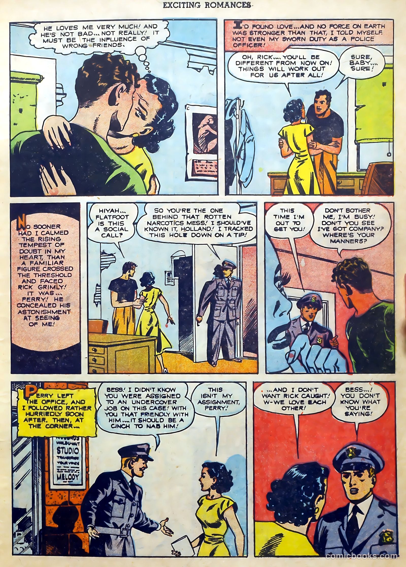 Exciting Romances #5 — page 9 of 36