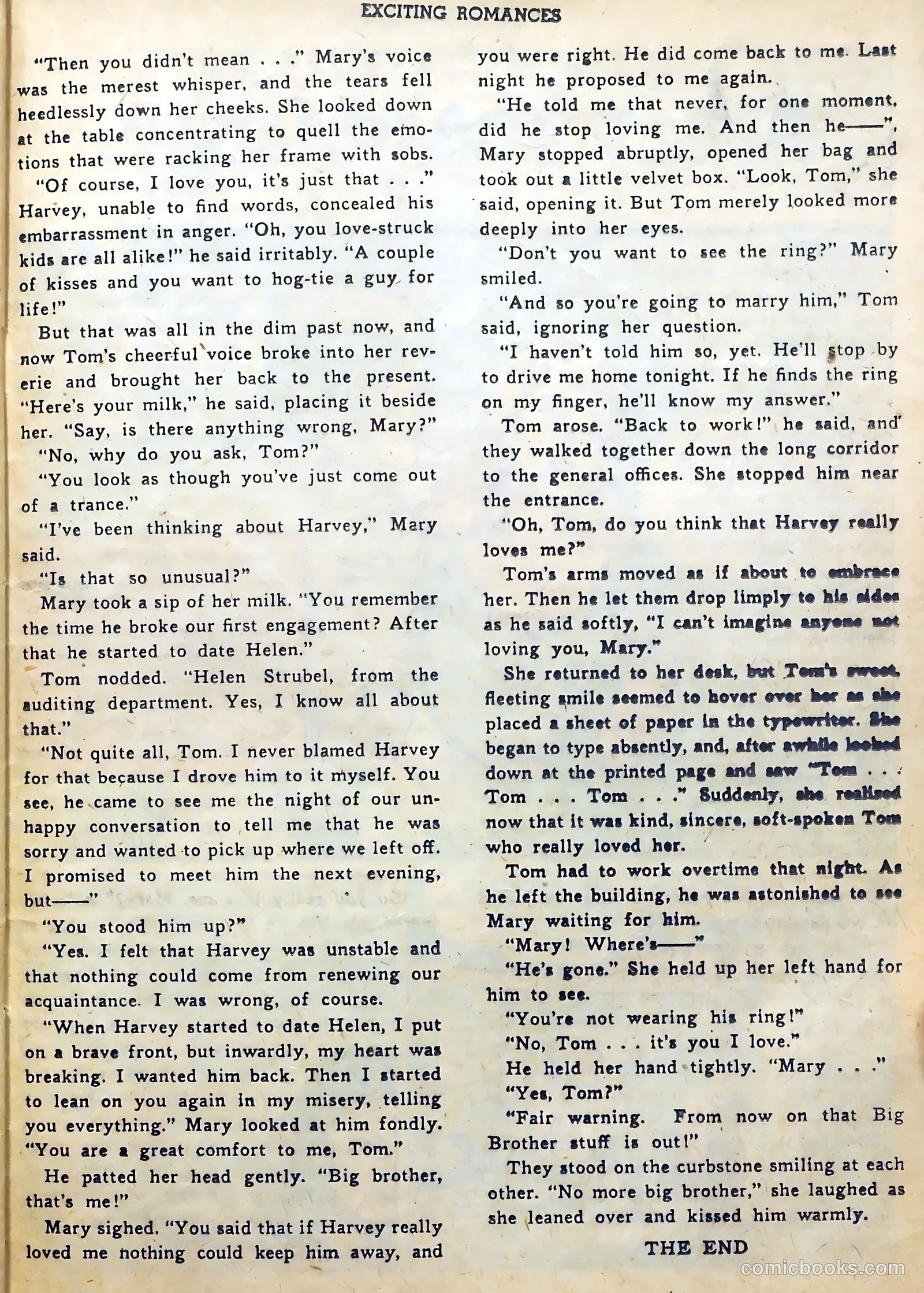 Exciting Romances #5 — page 25 of 36