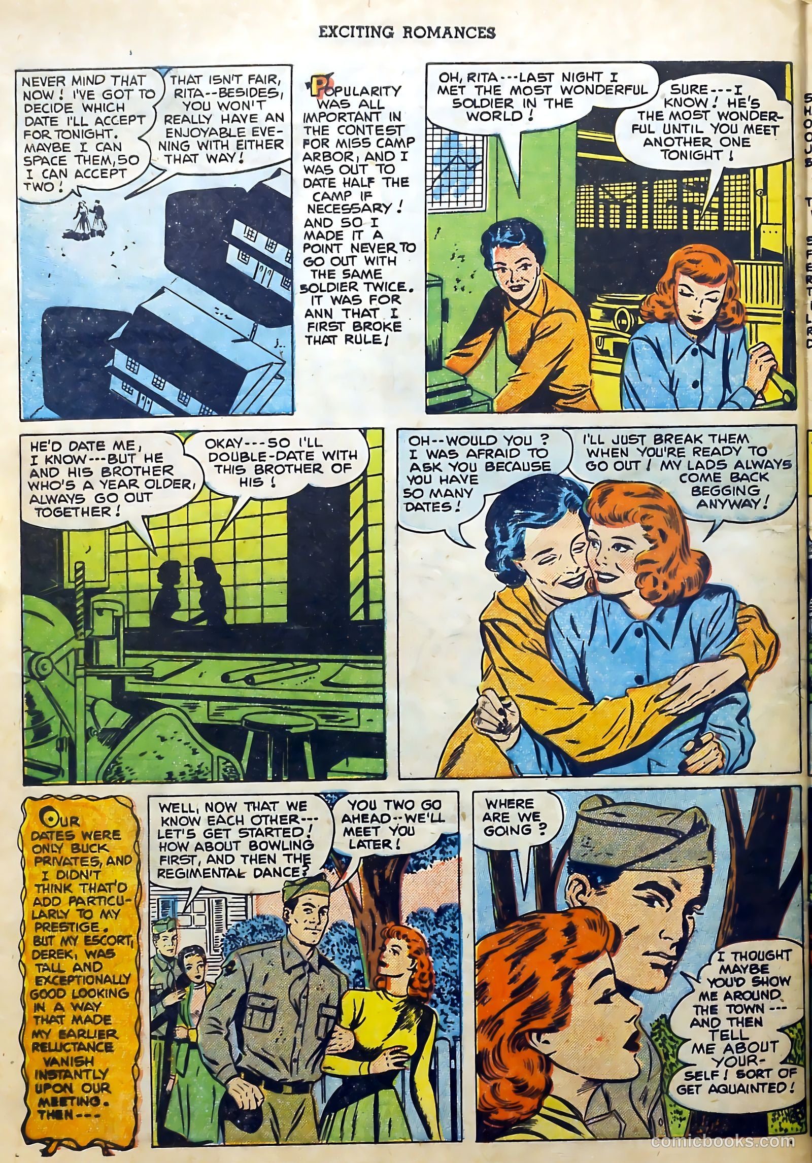 Exciting Romances #5 — page 28 of 36