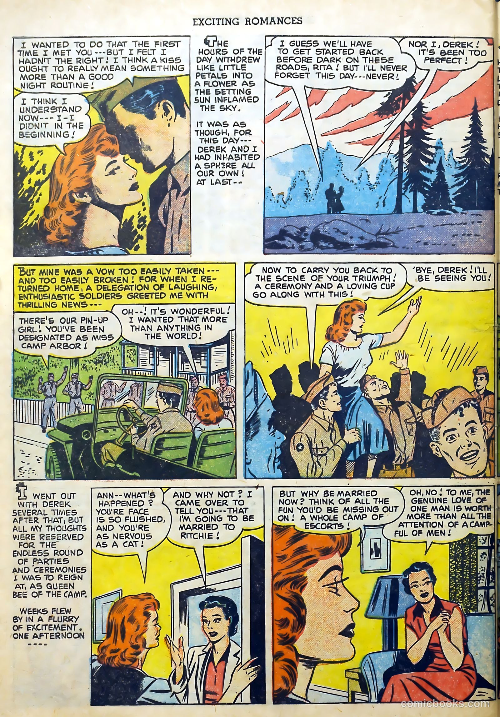 Exciting Romances #5 — page 32 of 36