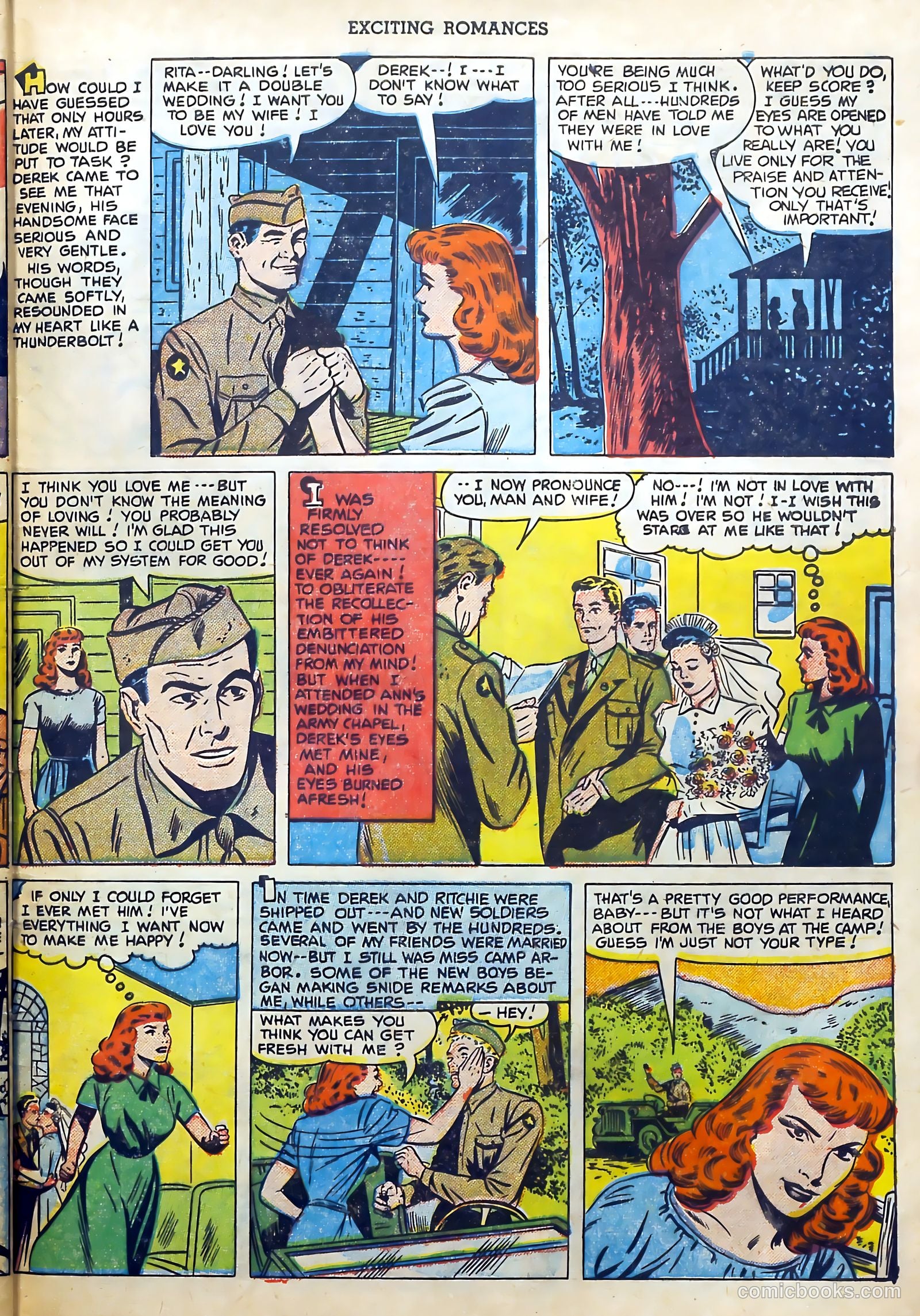 Exciting Romances #5 — page 33 of 36
