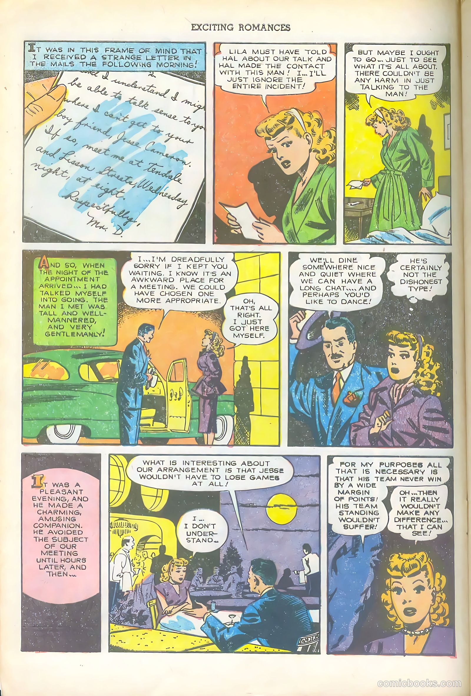 Exciting Romances #6 — page 8 of 36