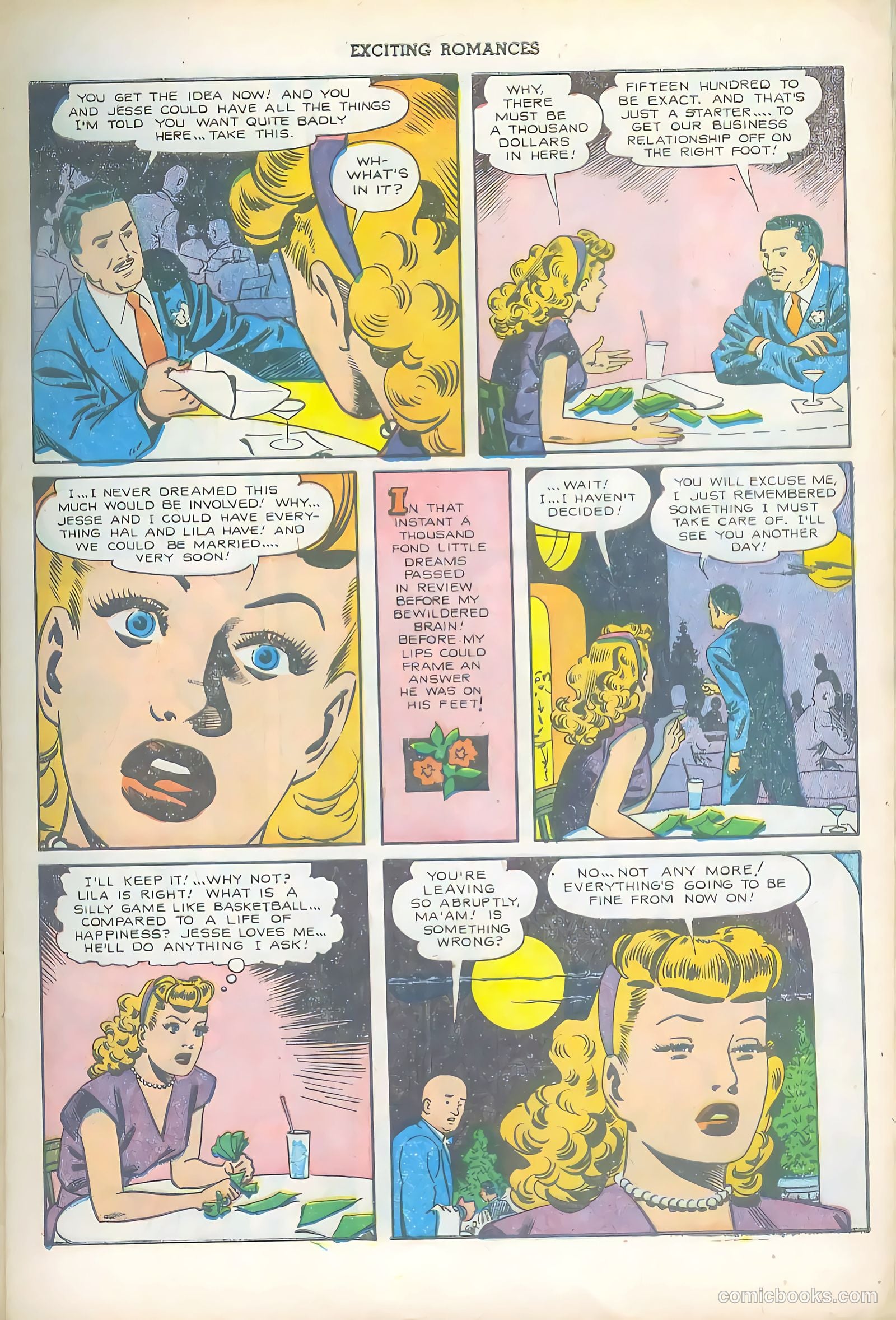 Exciting Romances #6 — page 9 of 36