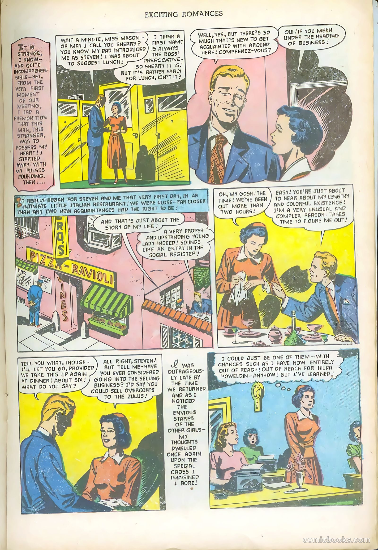 Exciting Romances #6 — page 17 of 36