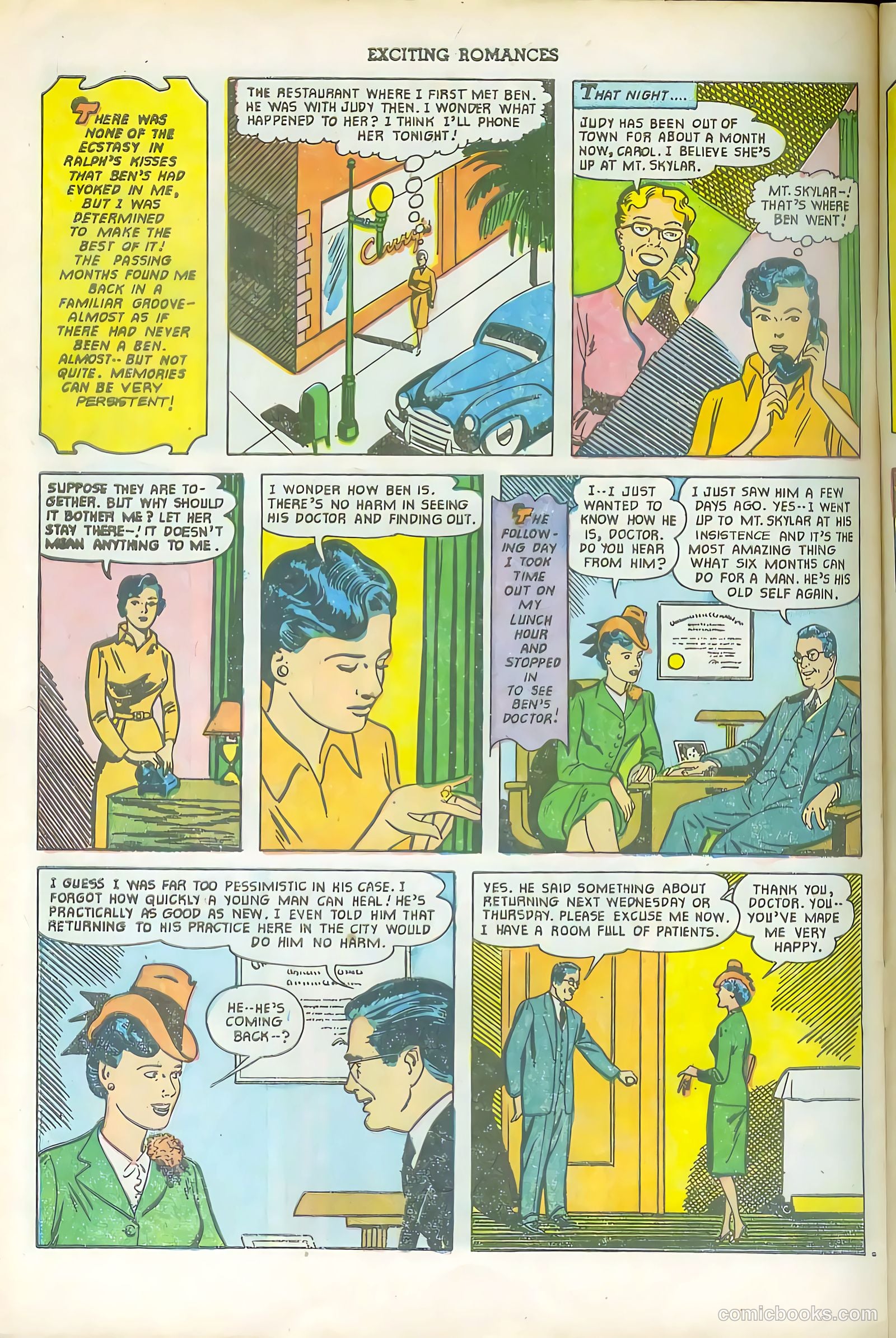 Exciting Romances #6 — page 32 of 36