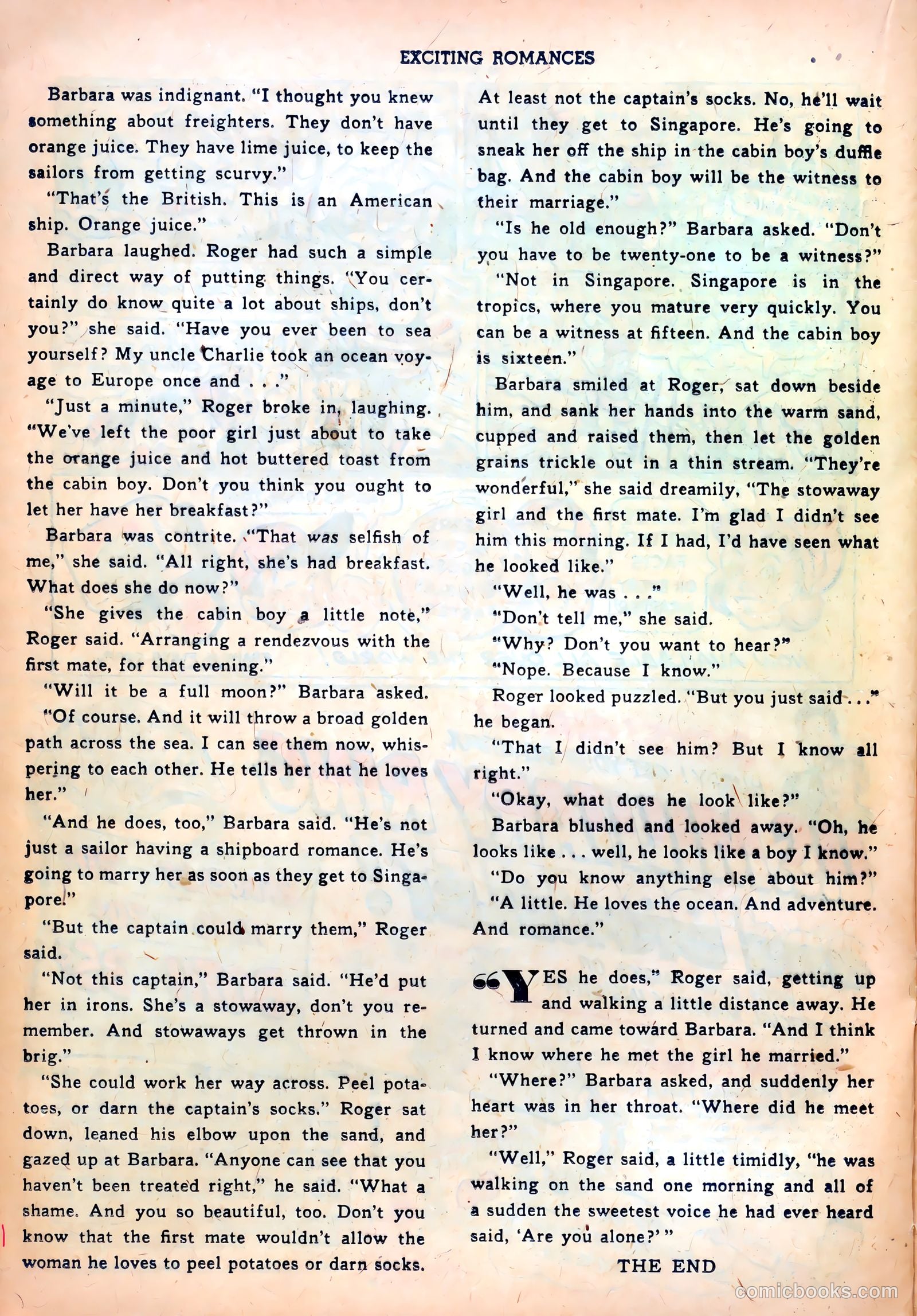 Exciting Romances #7 — page 24 of 36