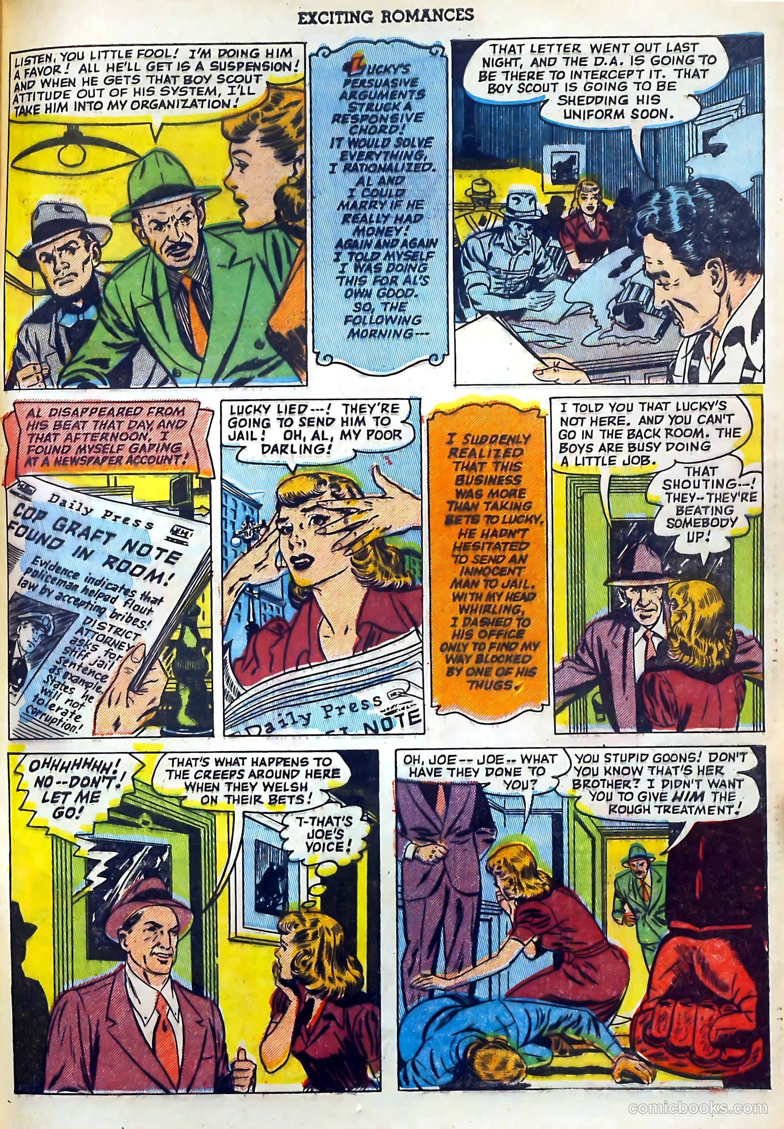 Exciting Romances #8 — page 33 of 36