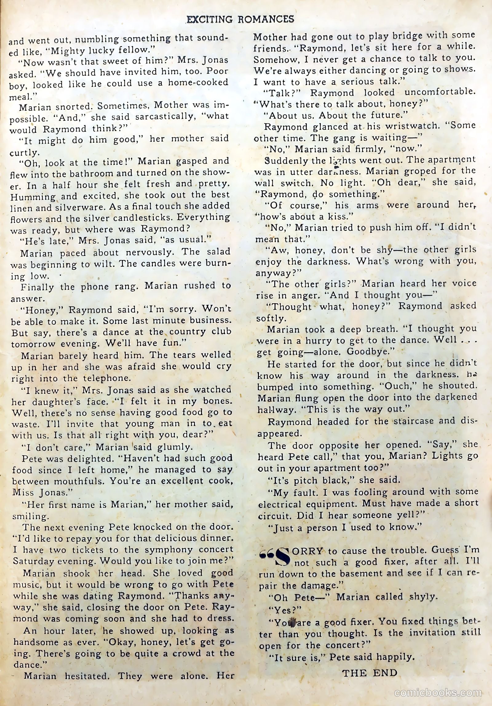 Exciting Romances #9 — page 25 of 36