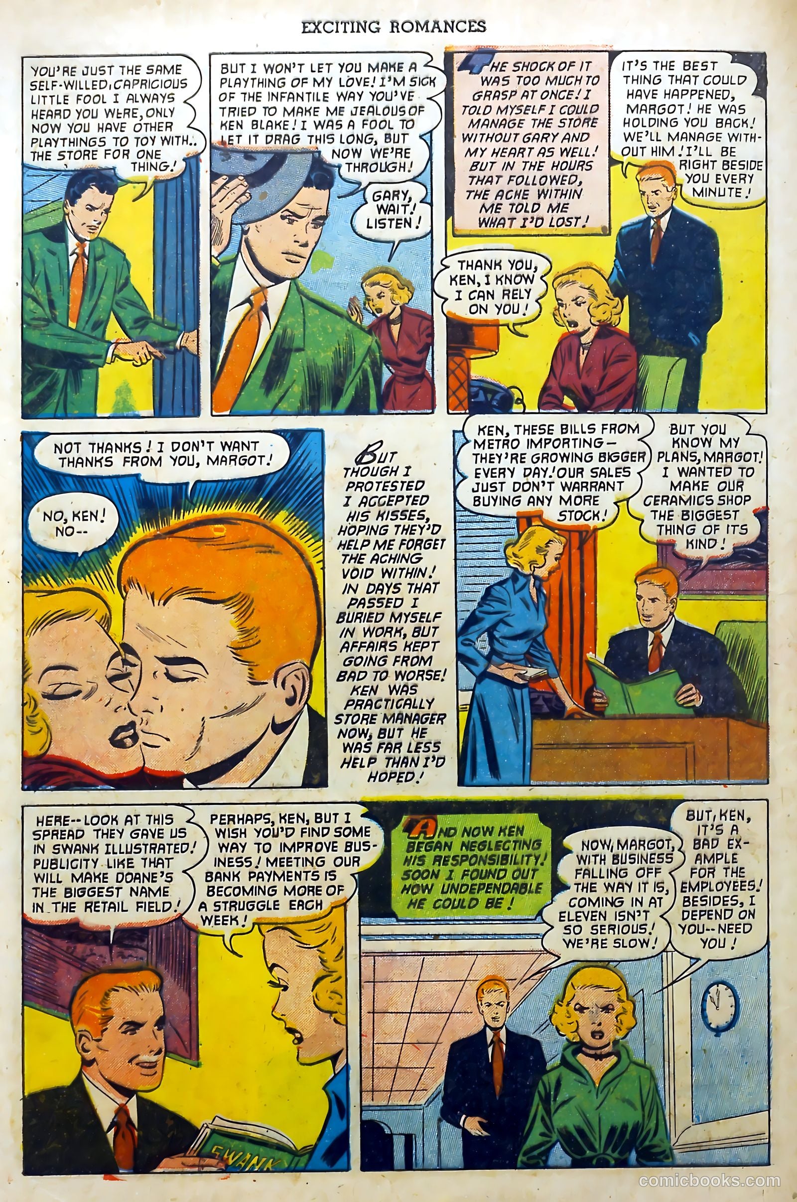 Exciting Romances #9 — page 32 of 36