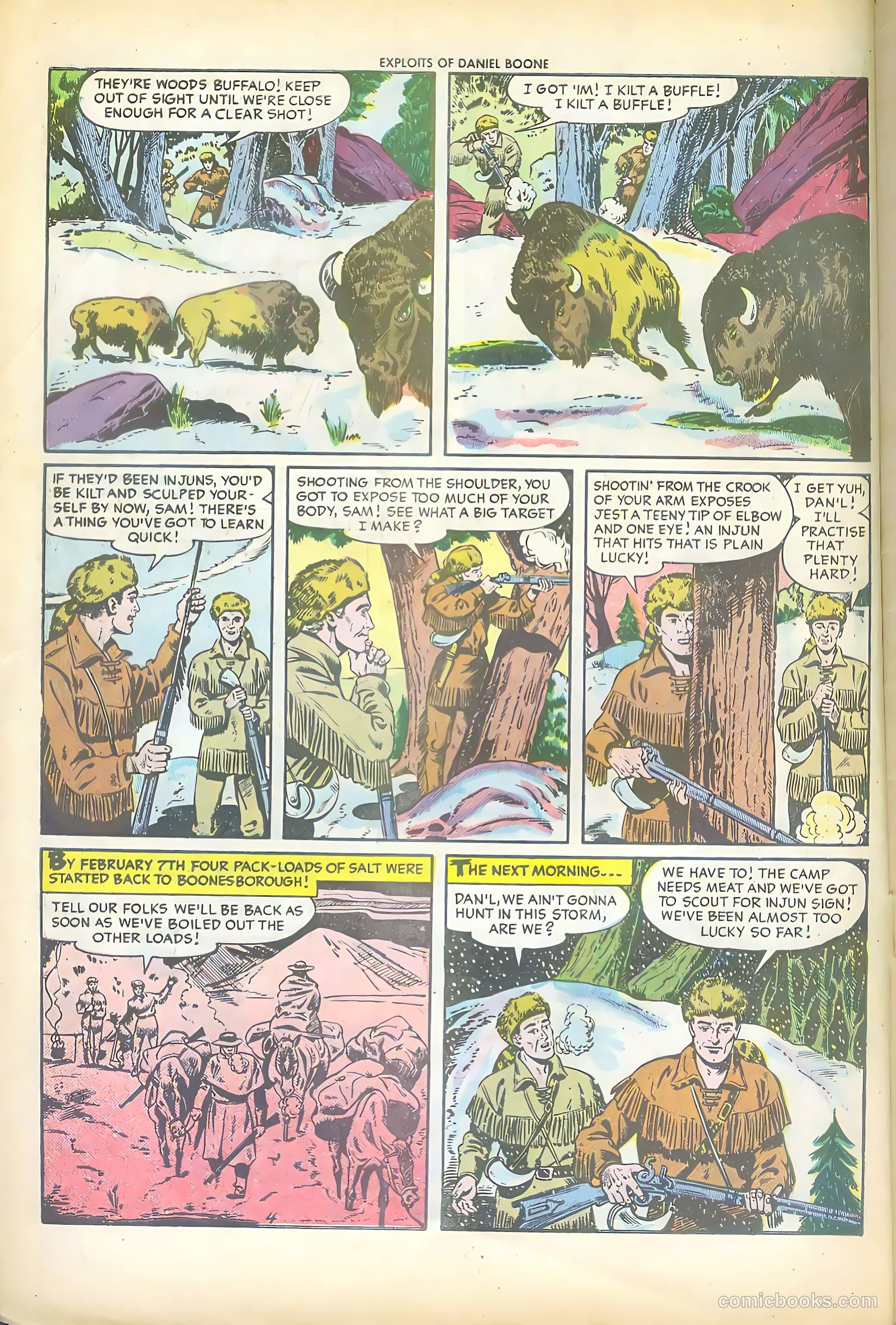 Exploits of Daniel Boone #1 — page 6 of 36