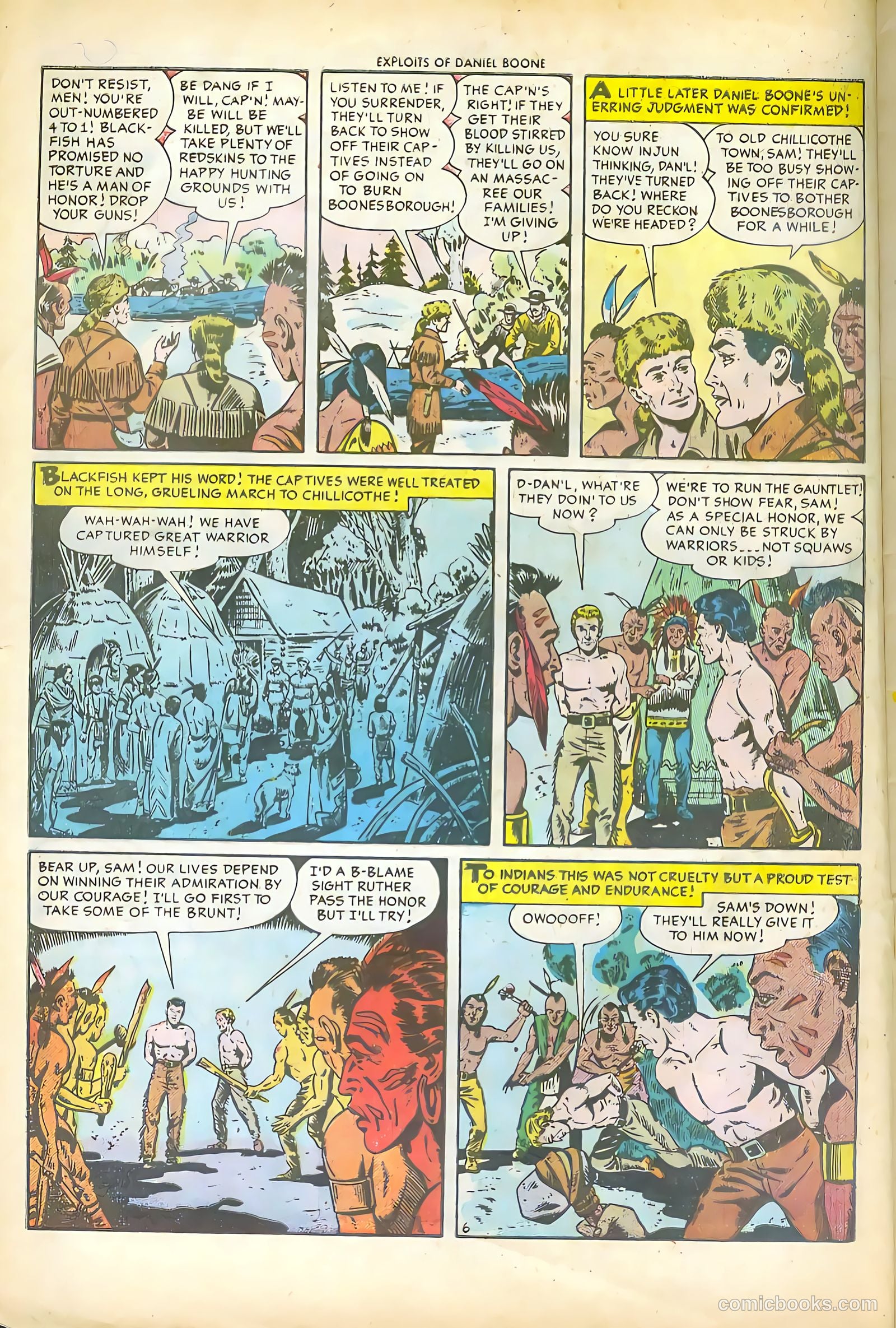 Exploits of Daniel Boone #1 — page 8 of 36