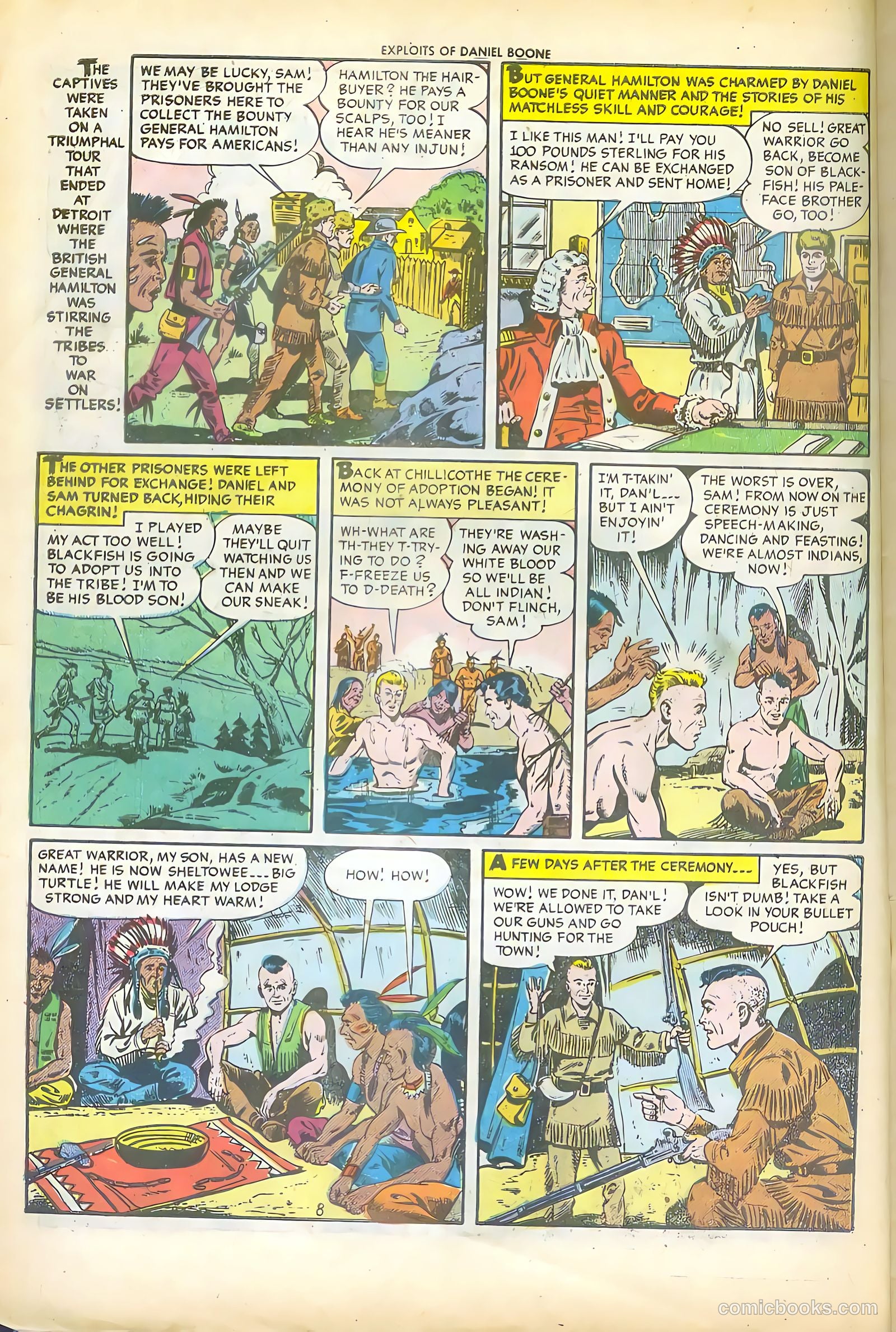 Exploits of Daniel Boone #1 — page 10 of 36