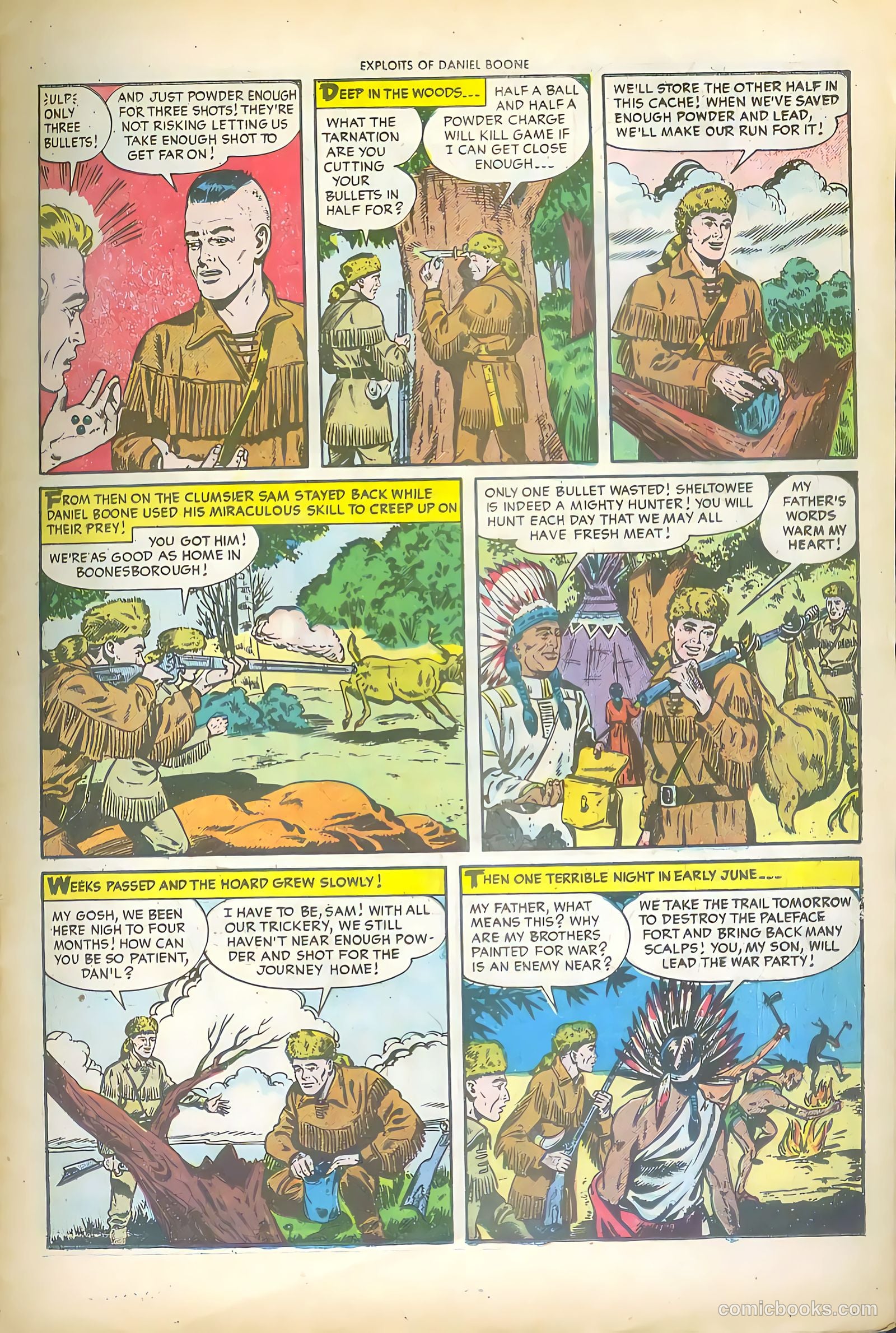 Exploits of Daniel Boone #1 — page 11 of 36