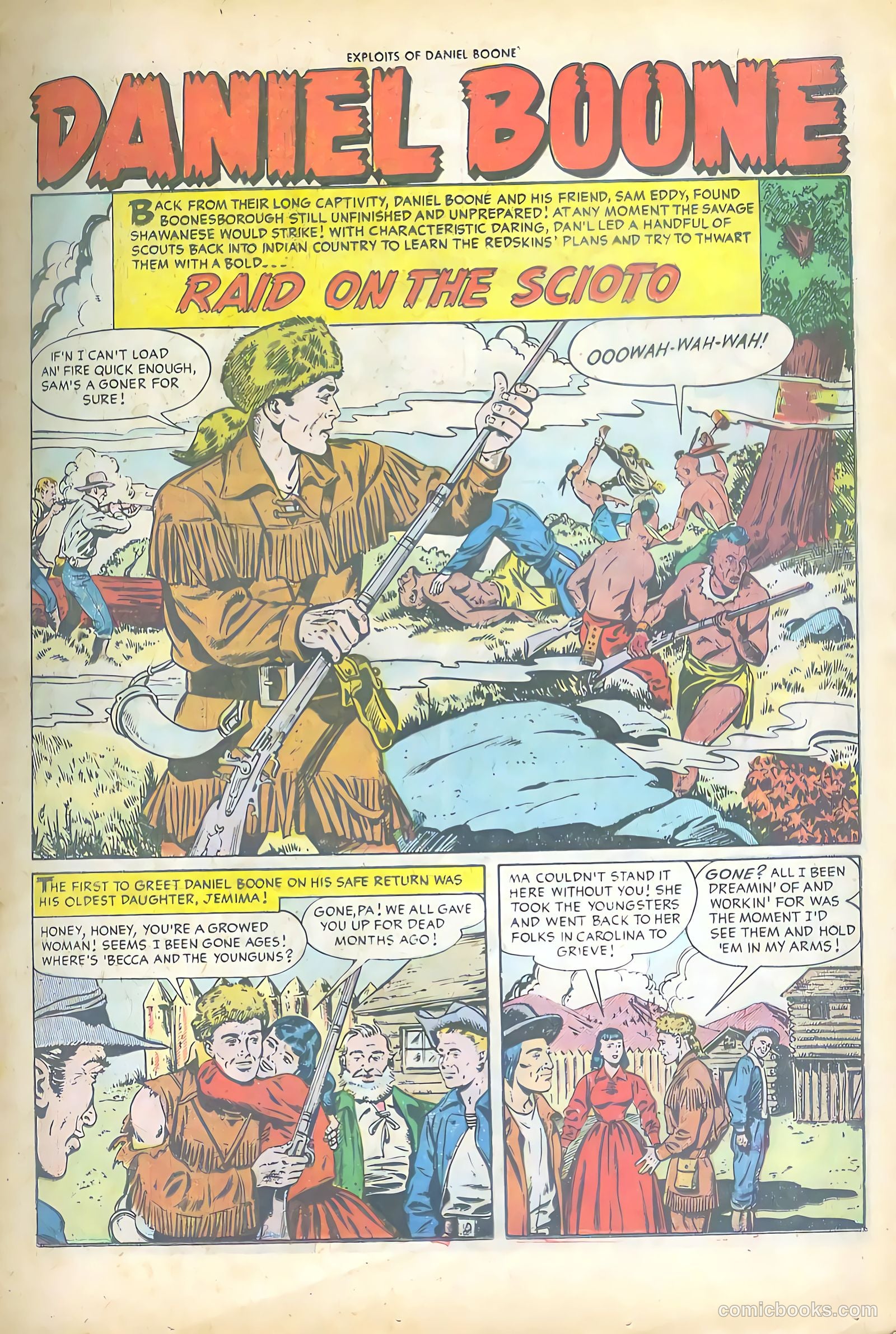 Exploits of Daniel Boone #1 — page 13 of 36