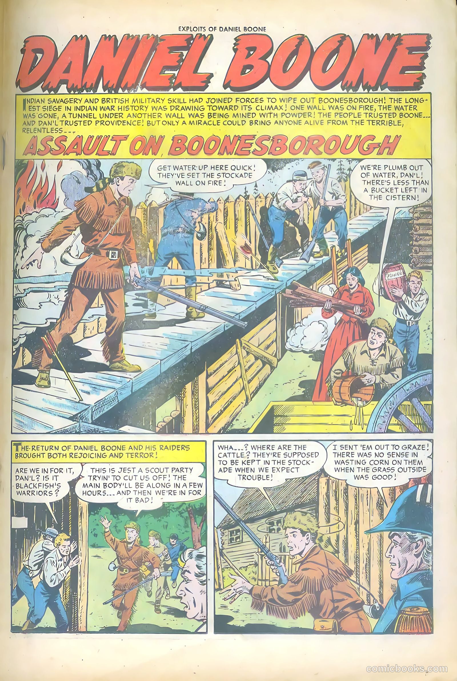 Exploits of Daniel Boone #1 — page 19 of 36