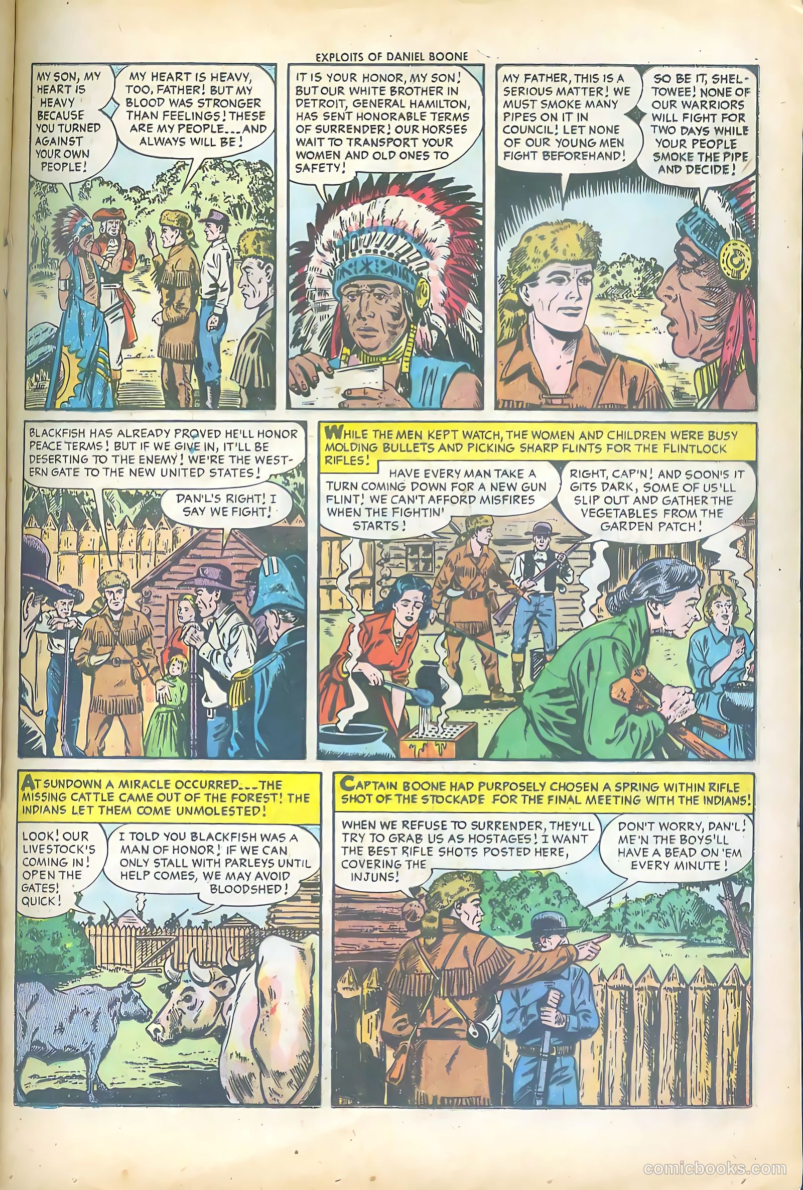 Exploits of Daniel Boone #1 — page 21 of 36