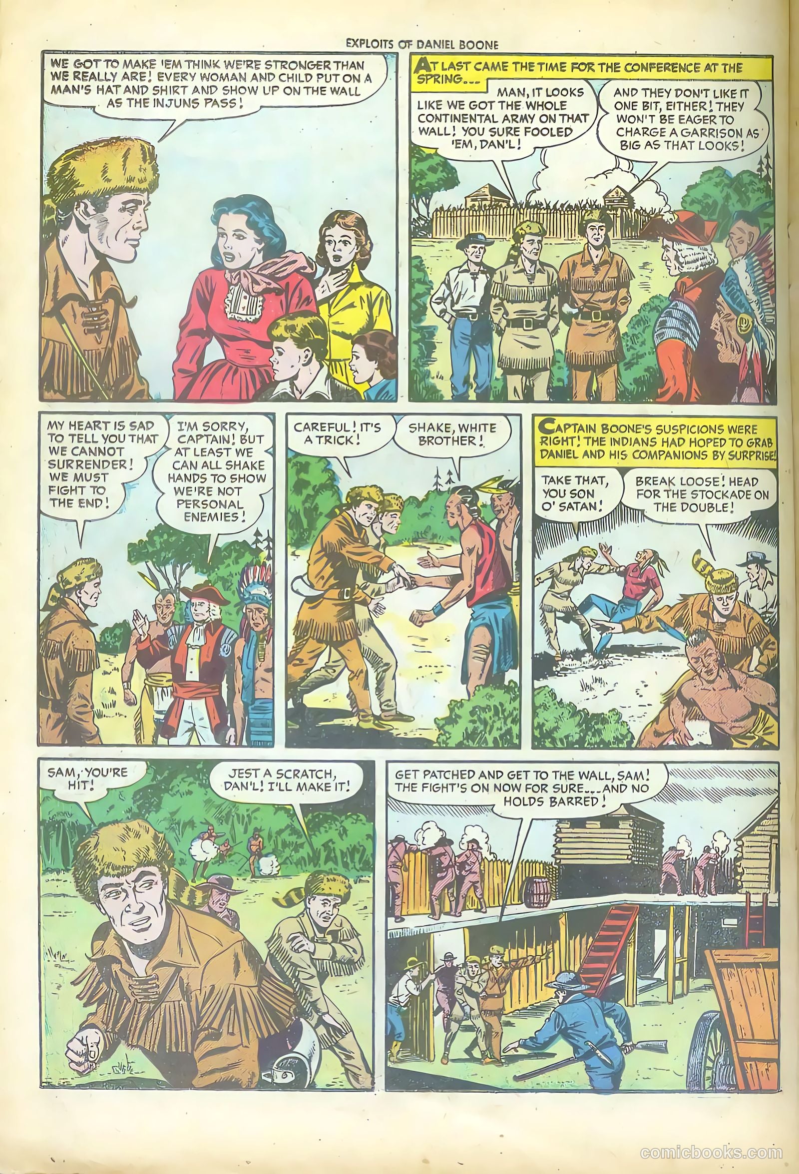 Exploits of Daniel Boone #1 — page 22 of 36