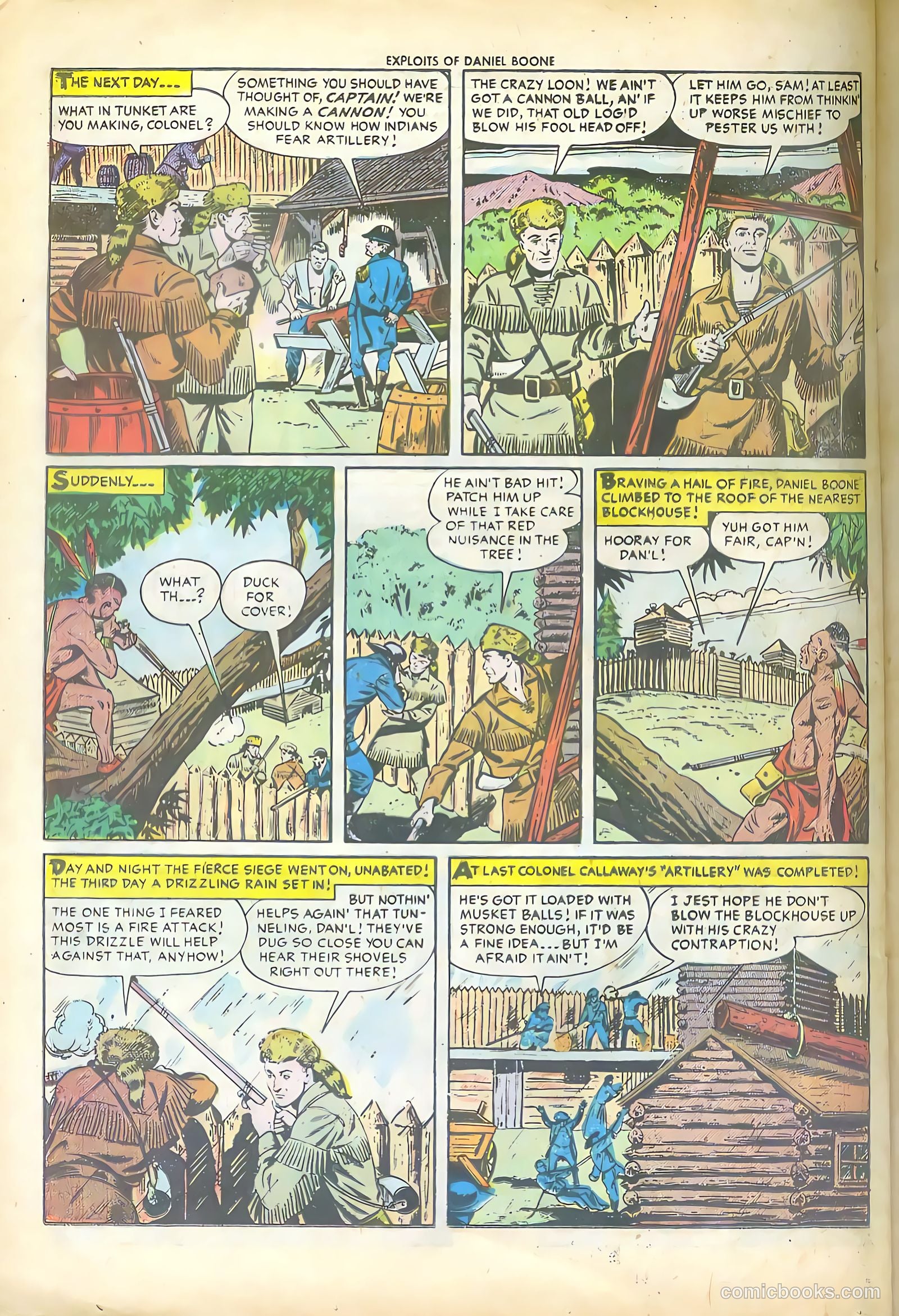 Exploits of Daniel Boone #1 — page 24 of 36