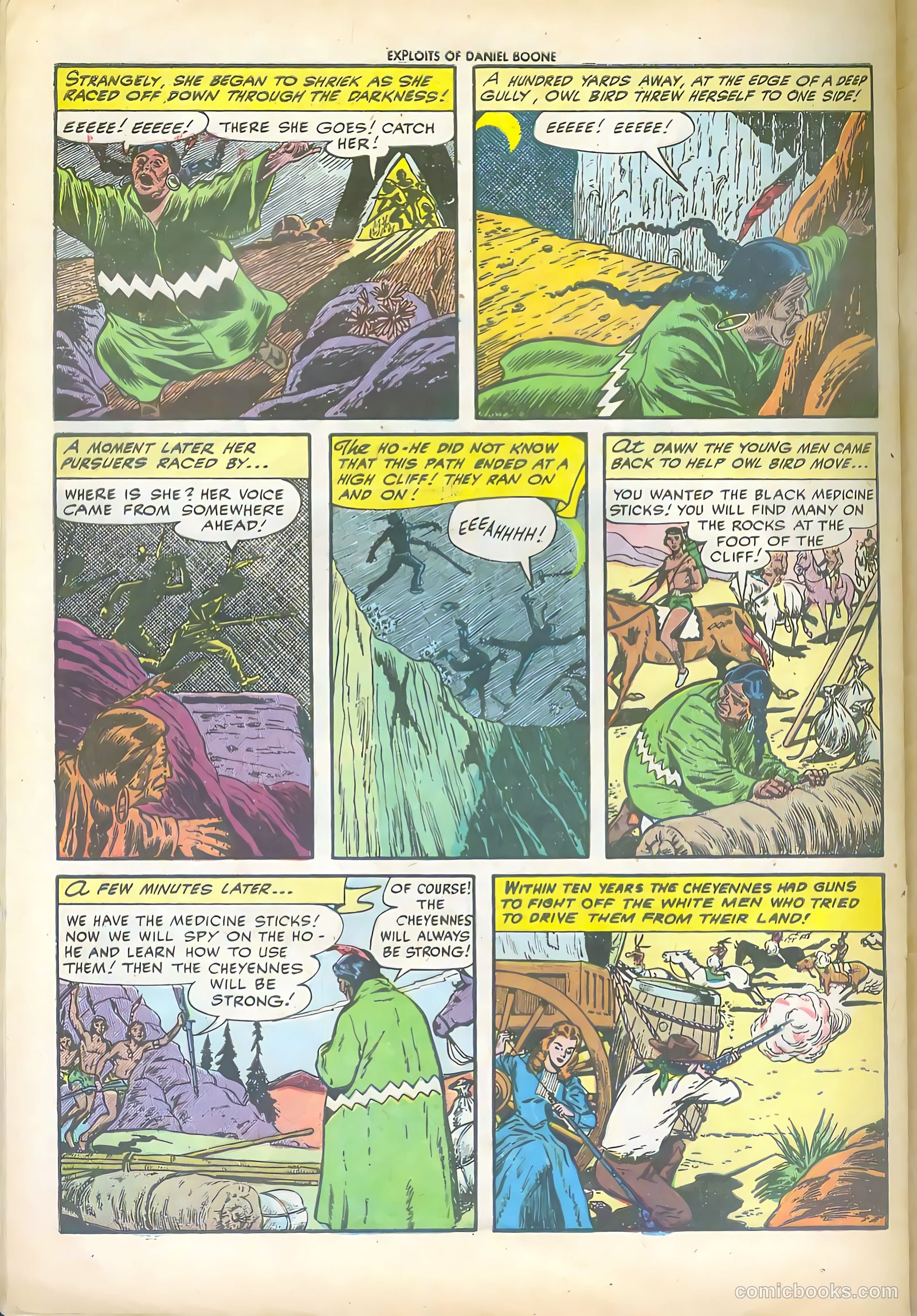Exploits of Daniel Boone #1 — page 32 of 36