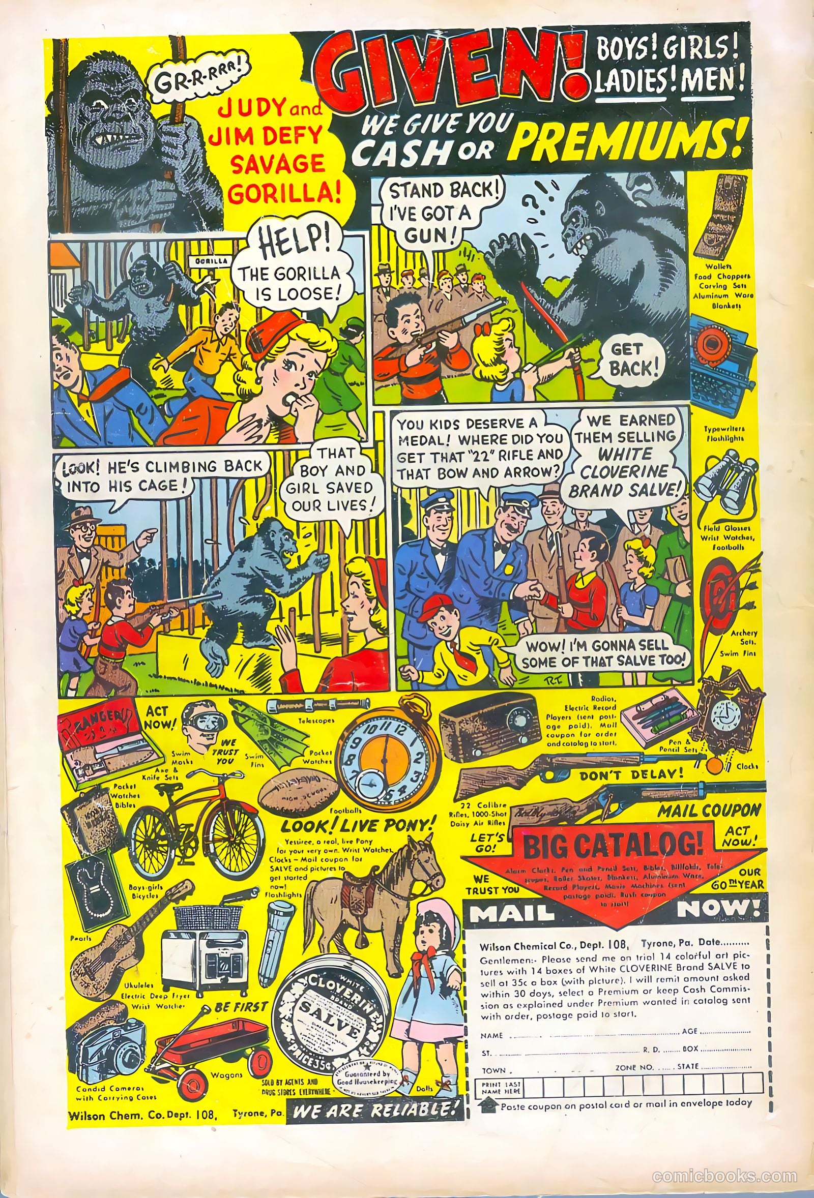 Exploits of Daniel Boone #1 — page 36 of 36
