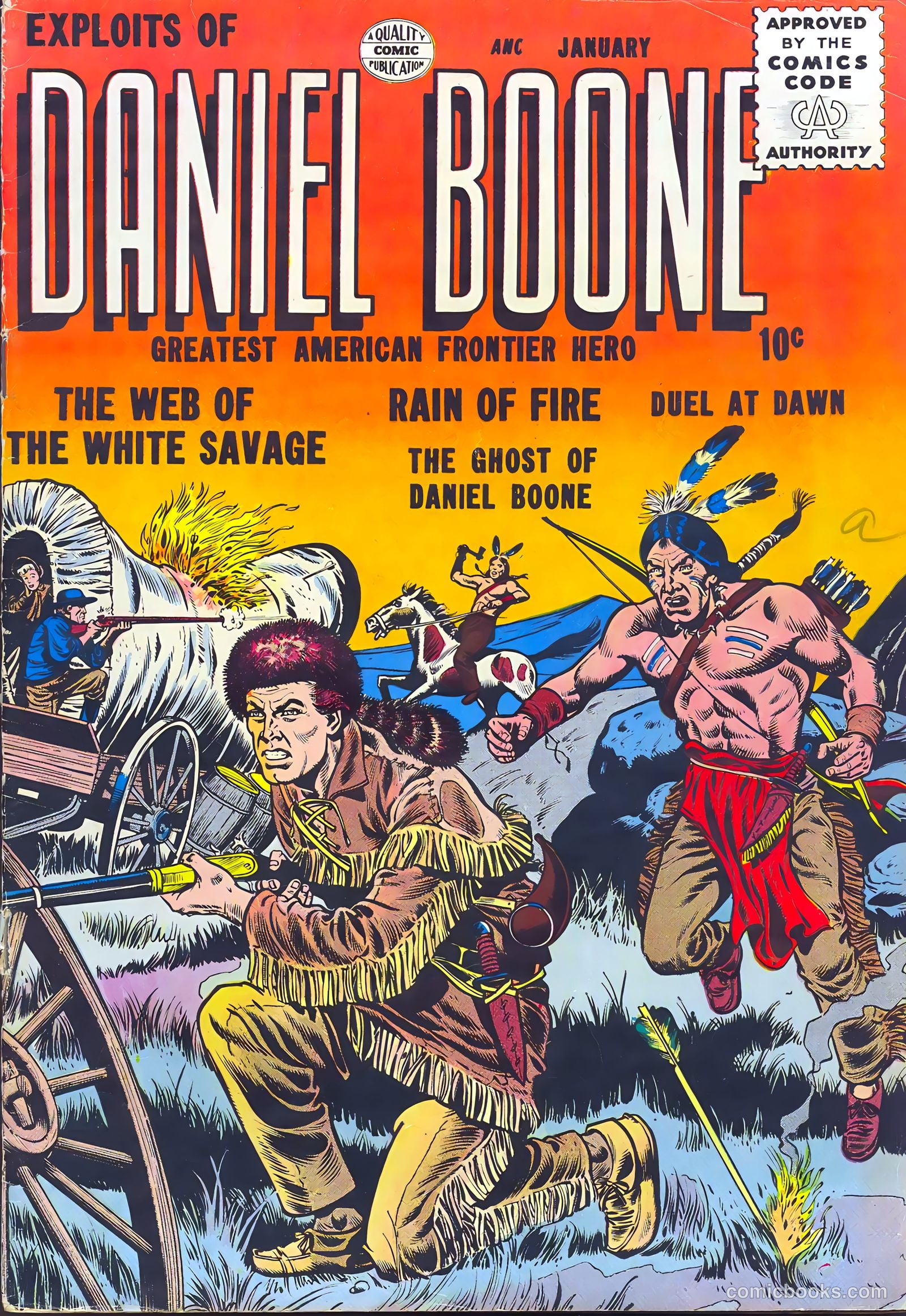 Exploits of Daniel Boone #2 — page 1 of 36
