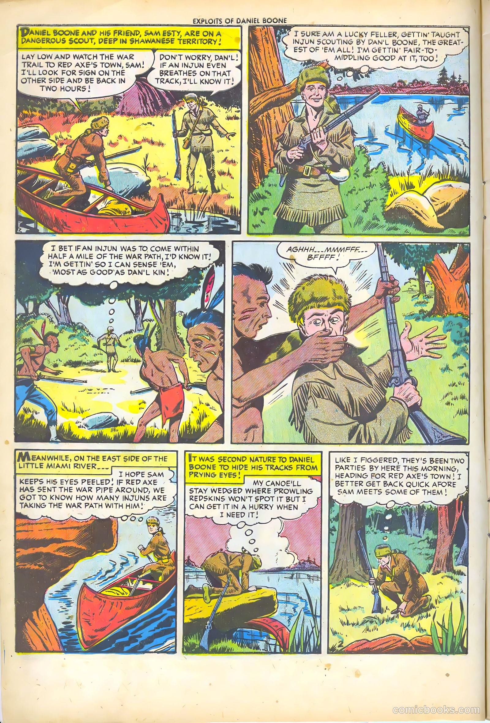 Exploits of Daniel Boone #2 — page 4 of 36