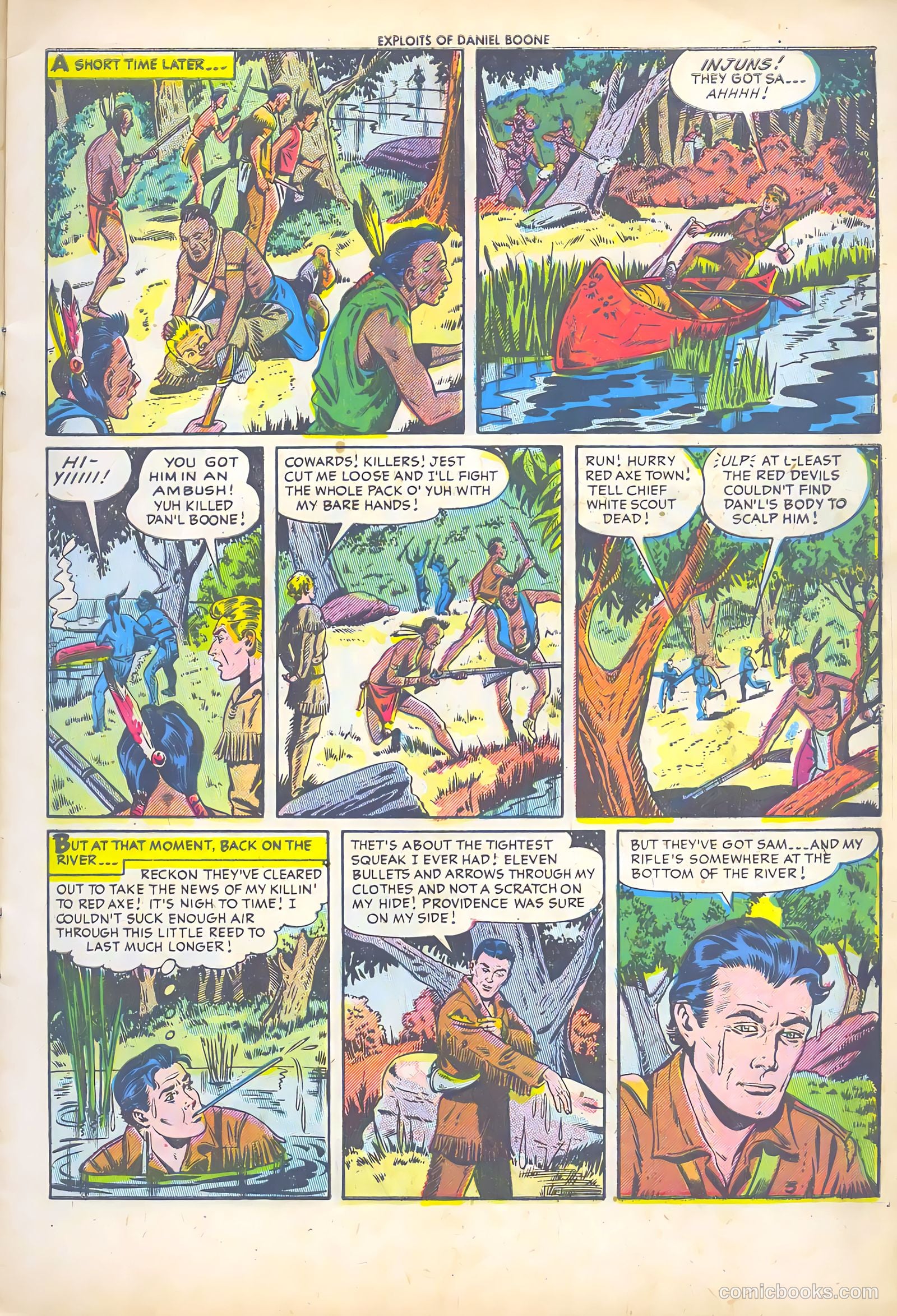 Exploits of Daniel Boone #2 — page 5 of 36